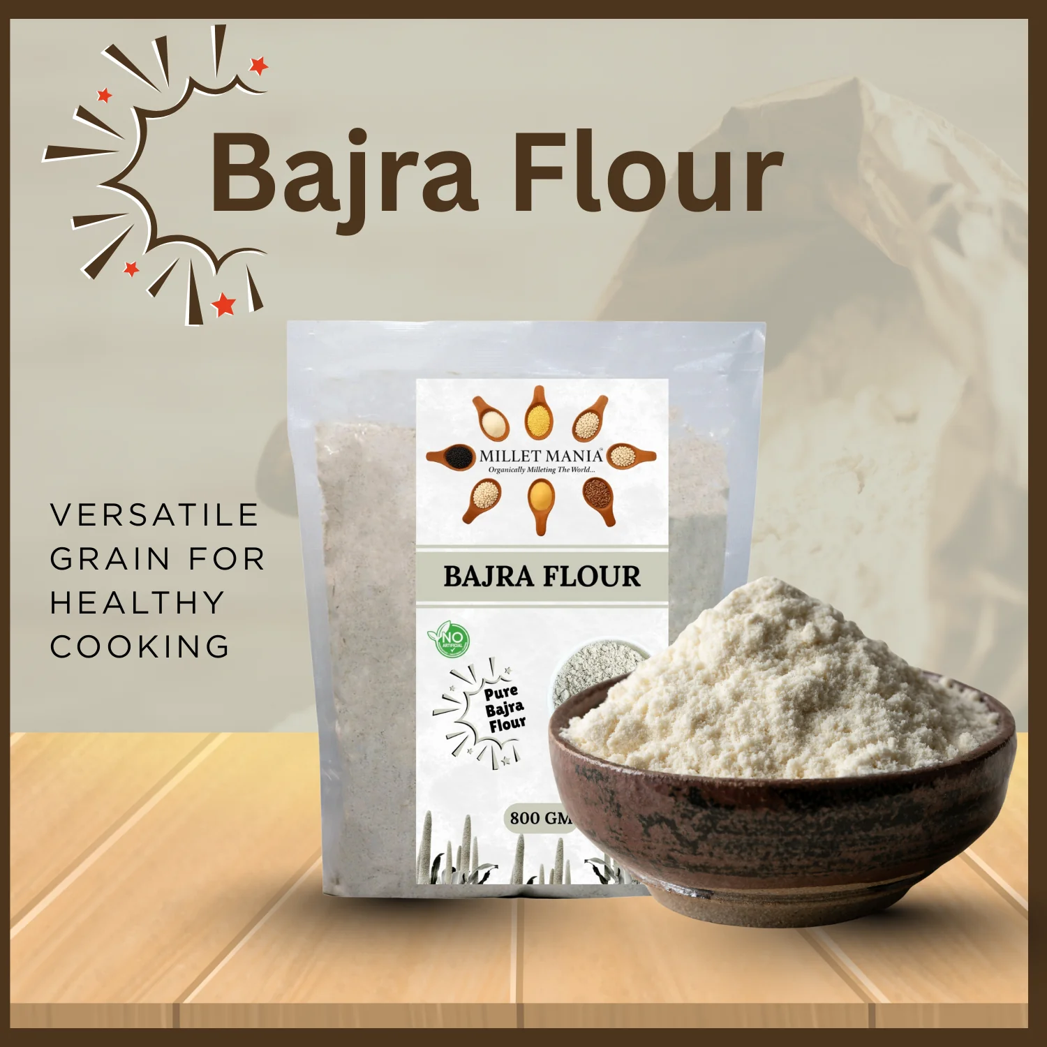 Bajra Flour (800g) - Image 5