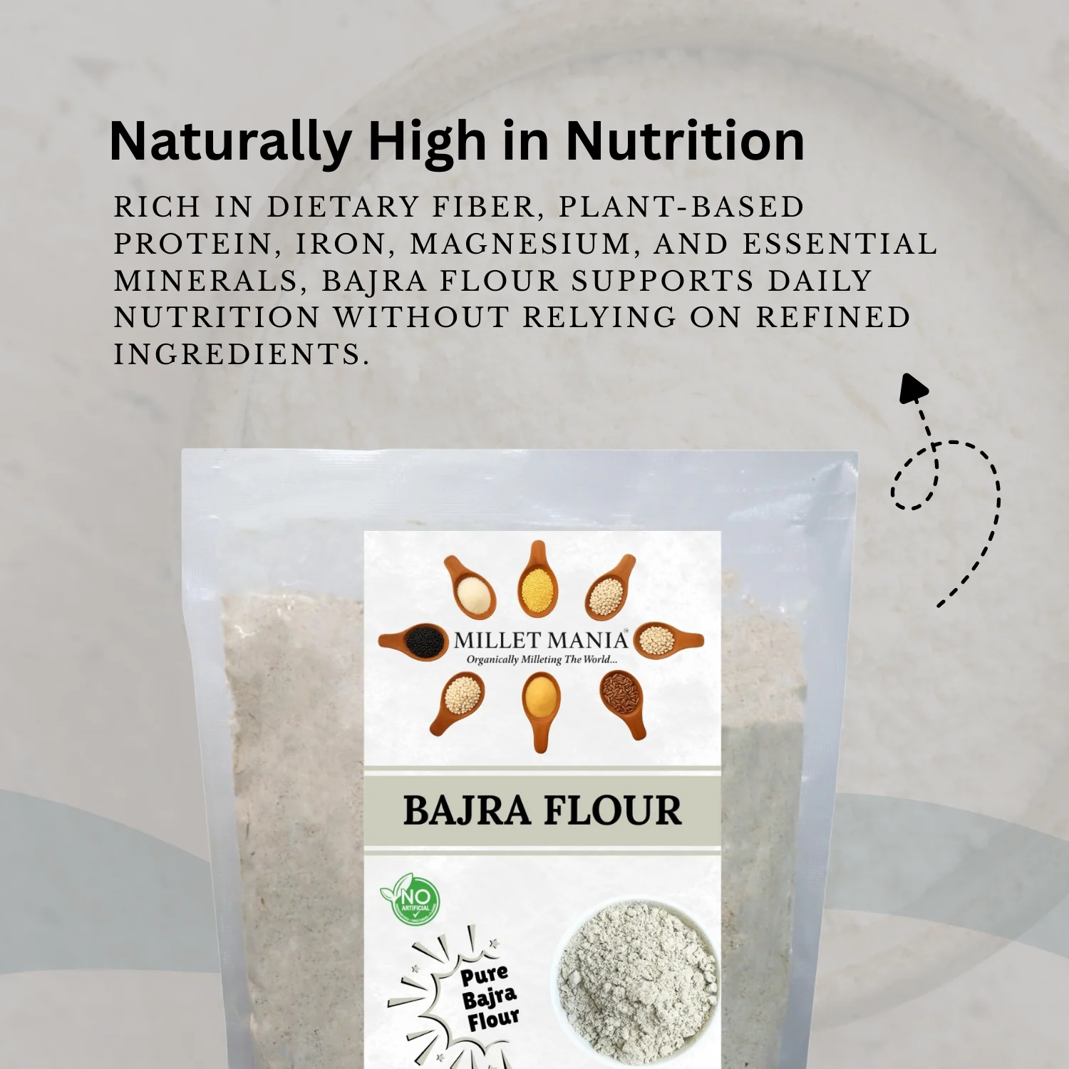 Bajra Flour (800g) - Image 6