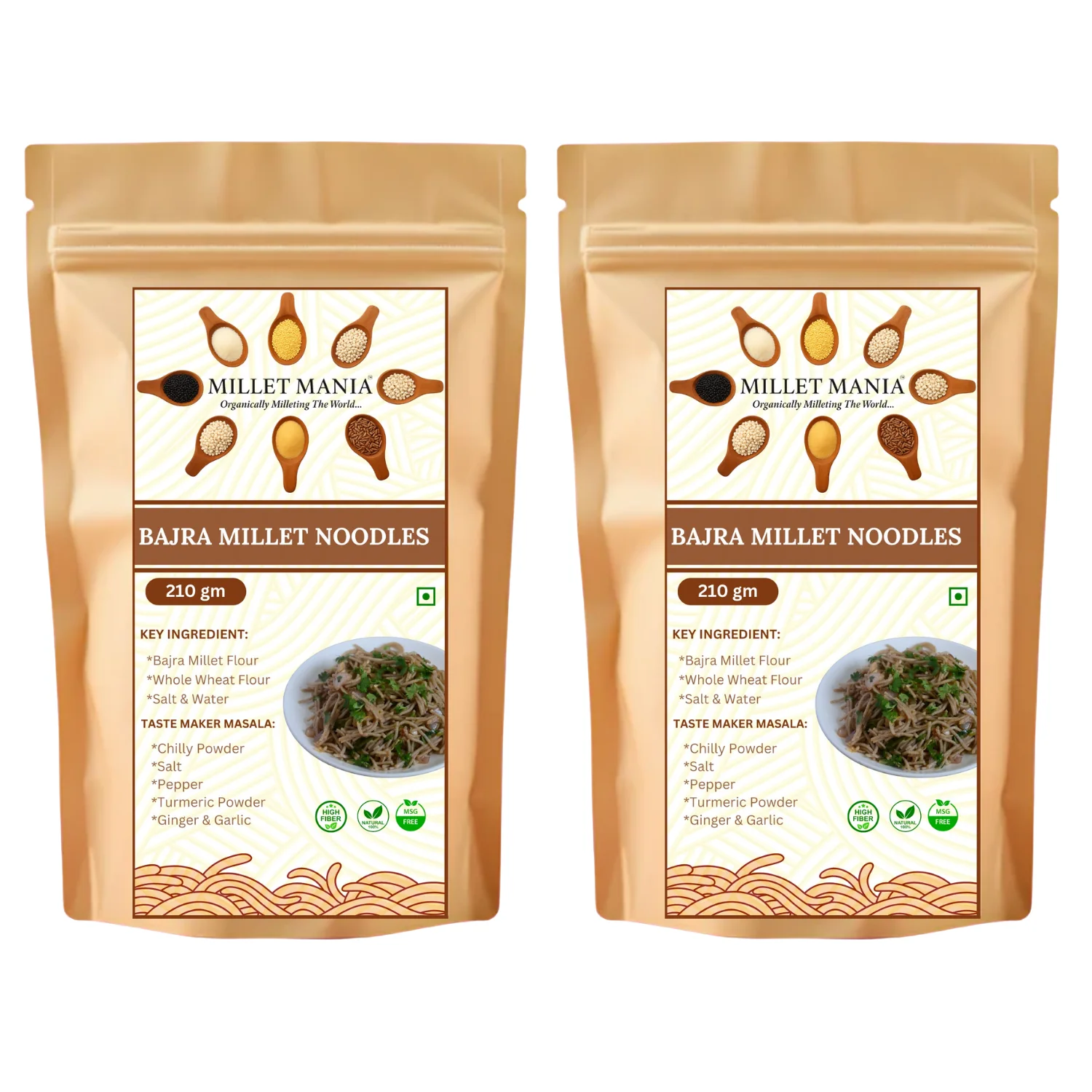 Bajra (Pearl) Noodles (210g) - Image 4