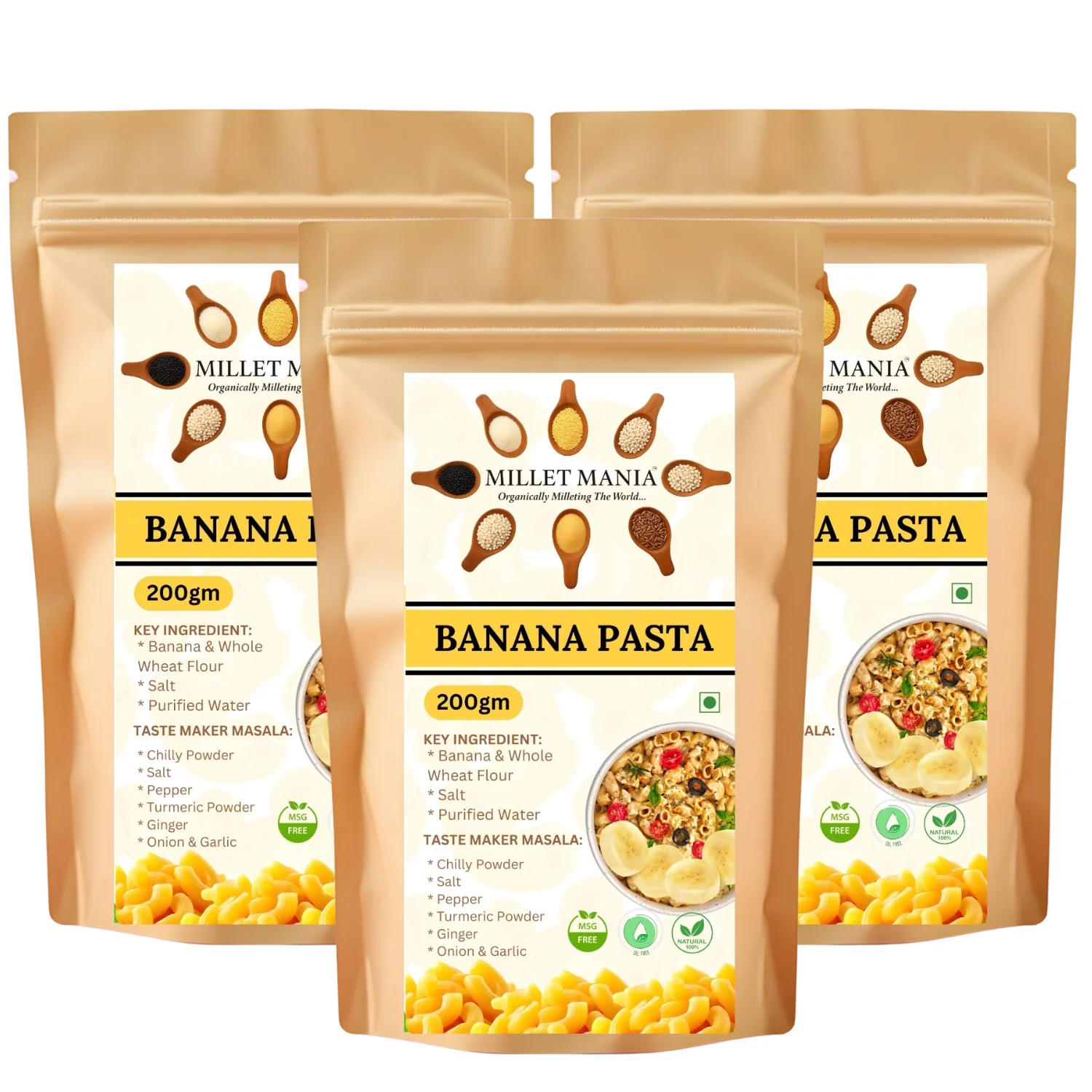 Banana Flour Pasta (200g) - Image 9