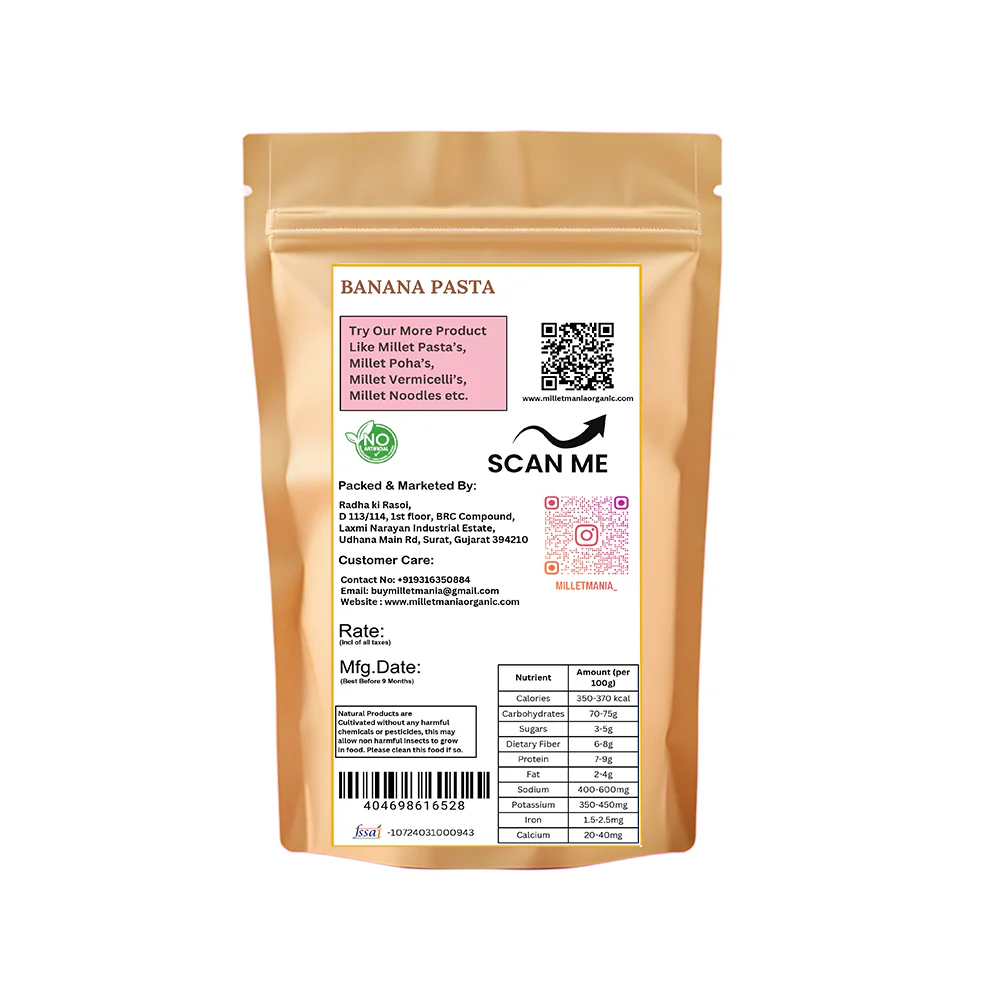Banana Penne Pasta (200g) - Image 2