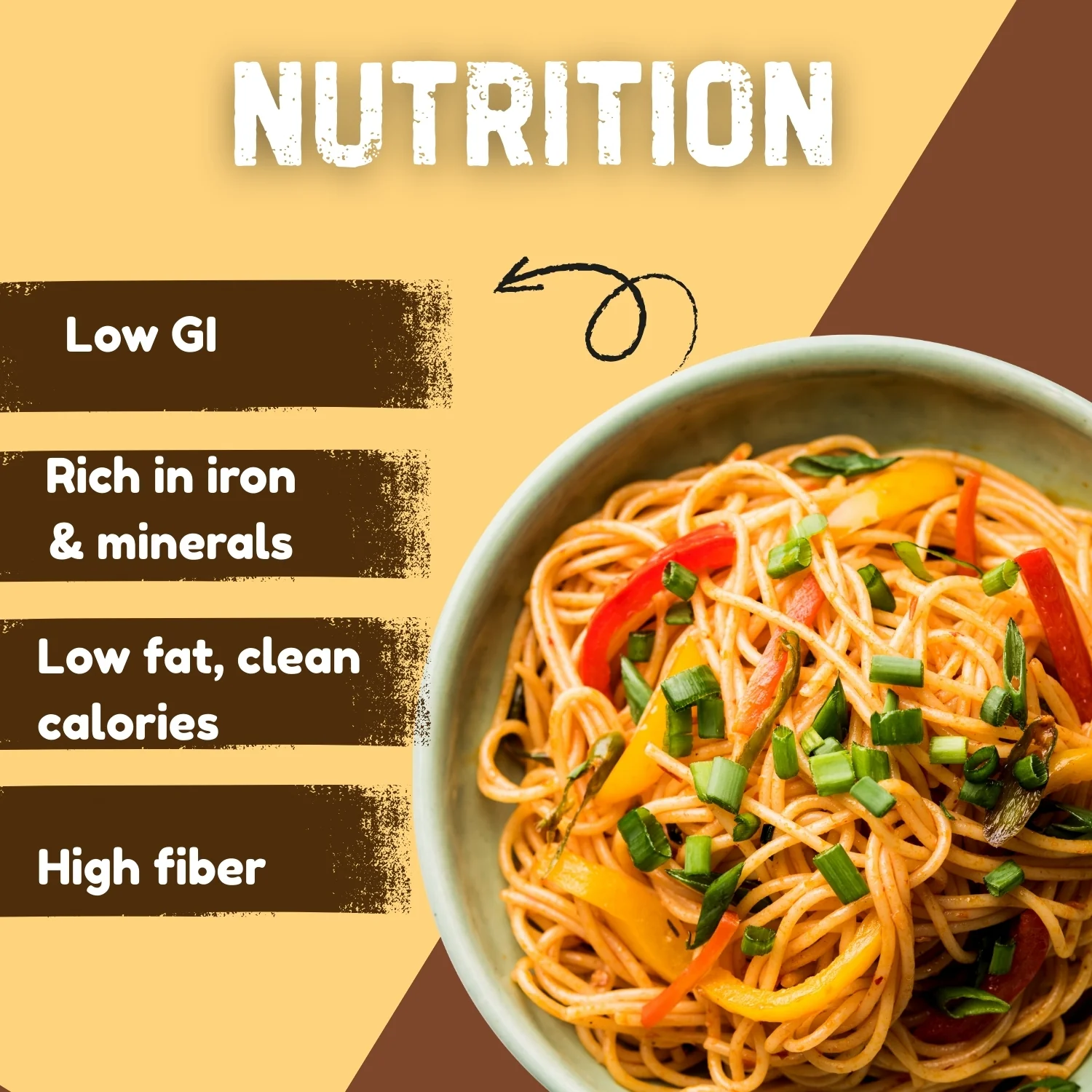 Barnyard Millet Noodles (210g) - Image 6