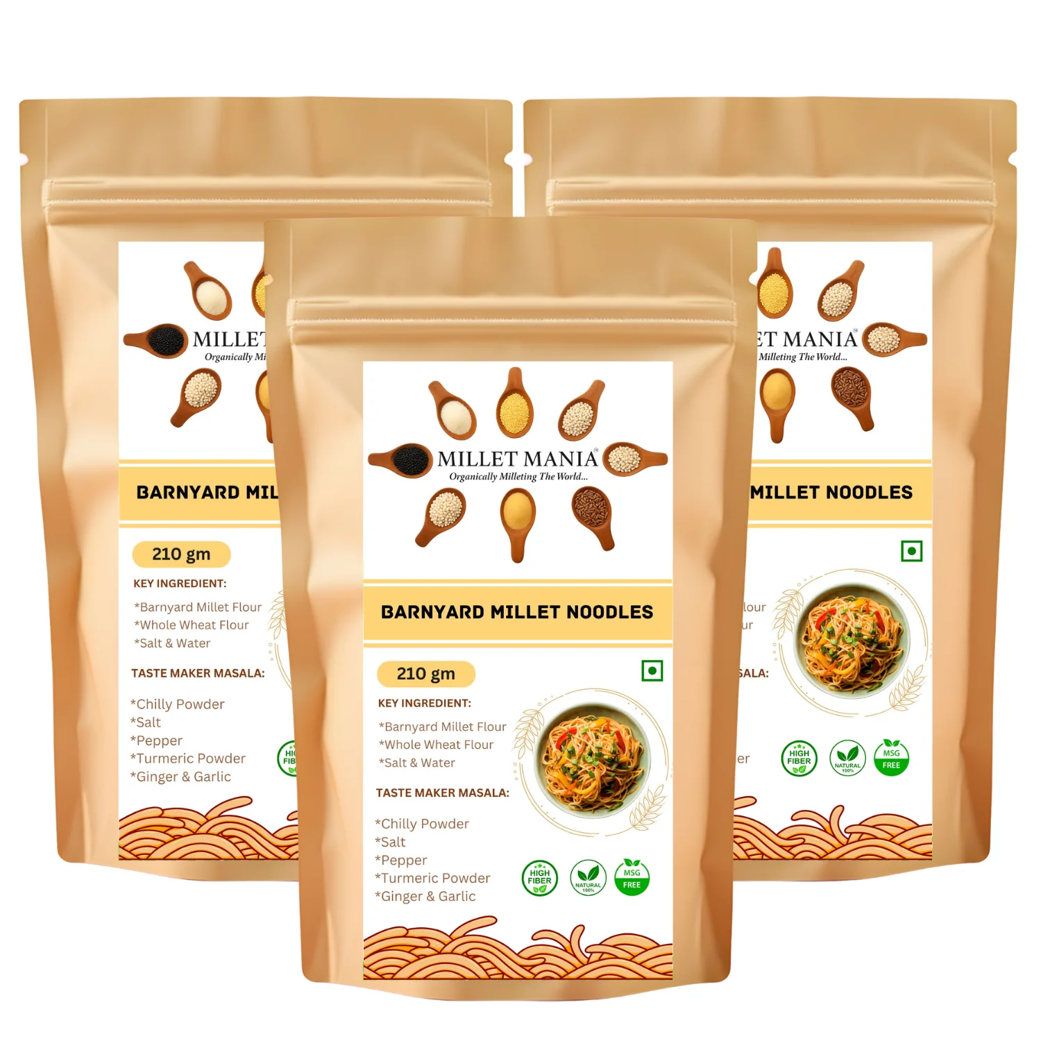 Barnyard Millet Noodles (210g) - Image 9