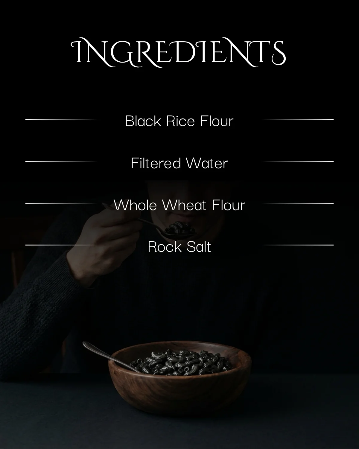 Black Rice Pasta (200g) - Image 5