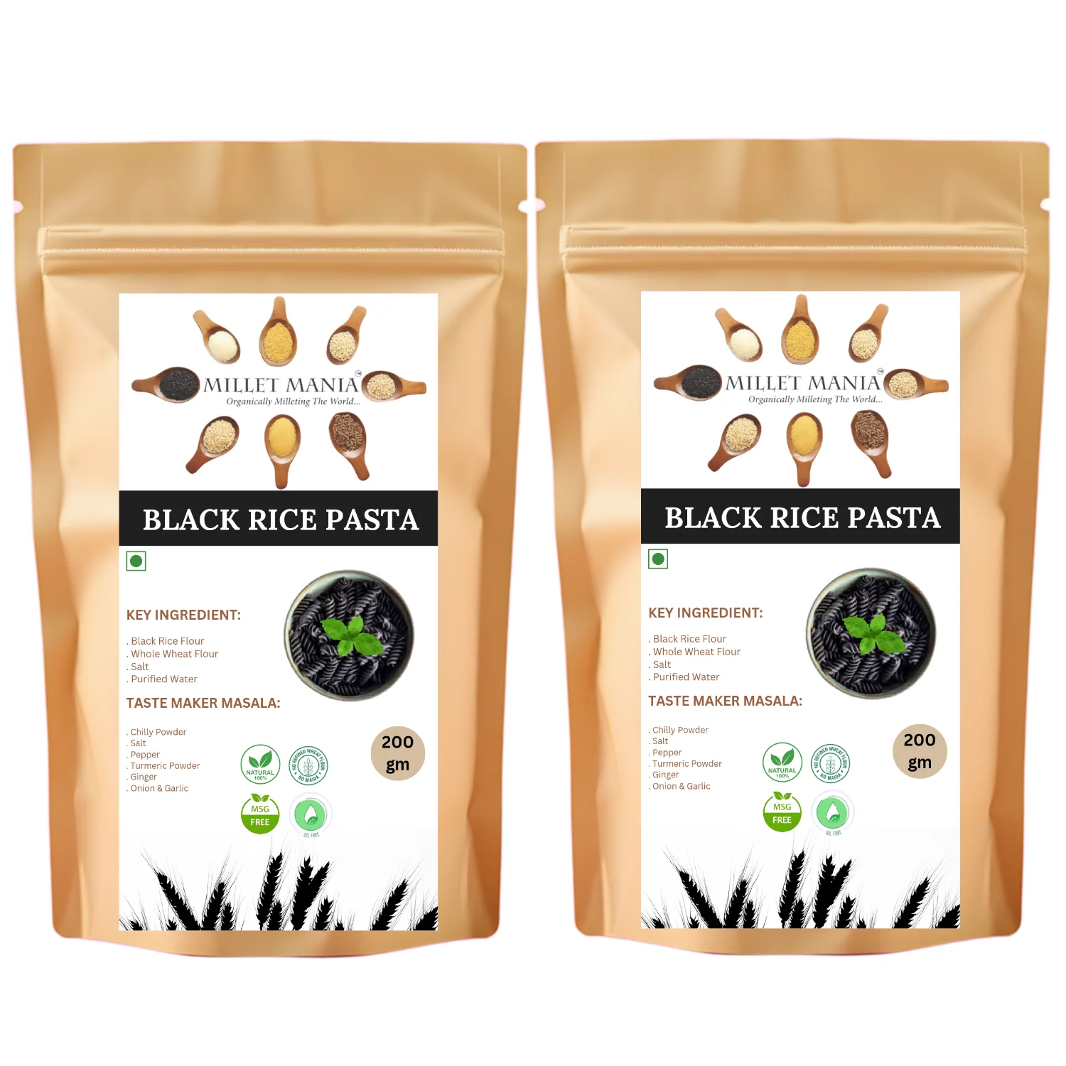 Black Rice Pasta (200g) - Image 8