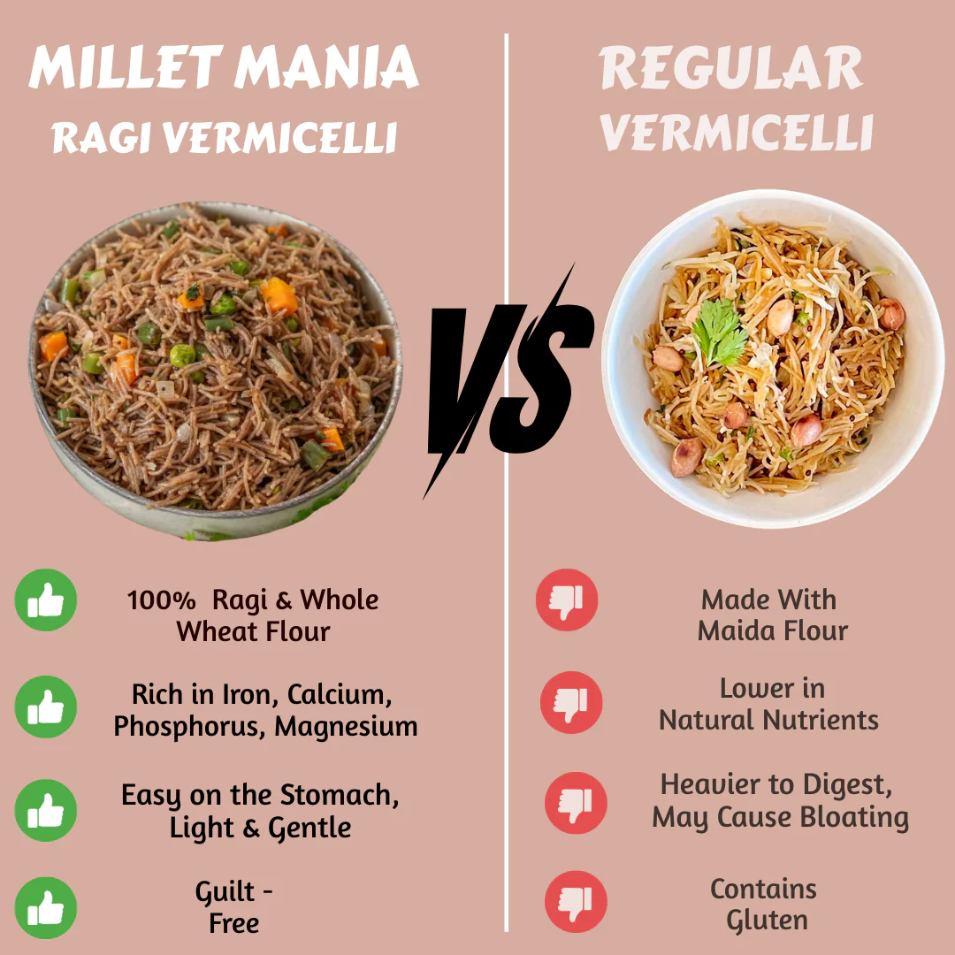 Ragi (Finger Millet) Vermicelli (210g) - Image 3