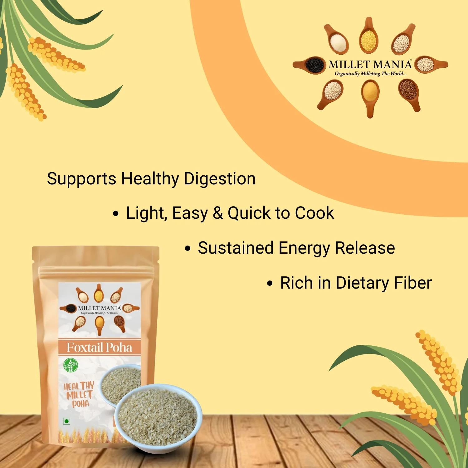Foxtail Millet Poha (250g) - Image 4