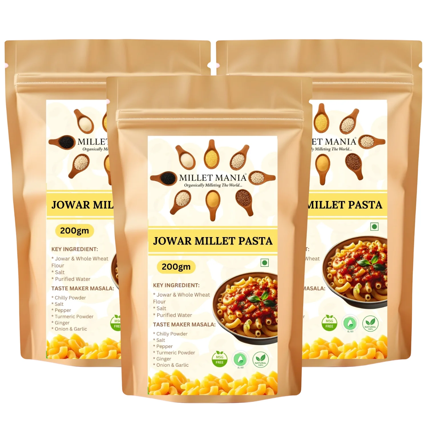 Jowar Millet Pasta (200g) - Image 9