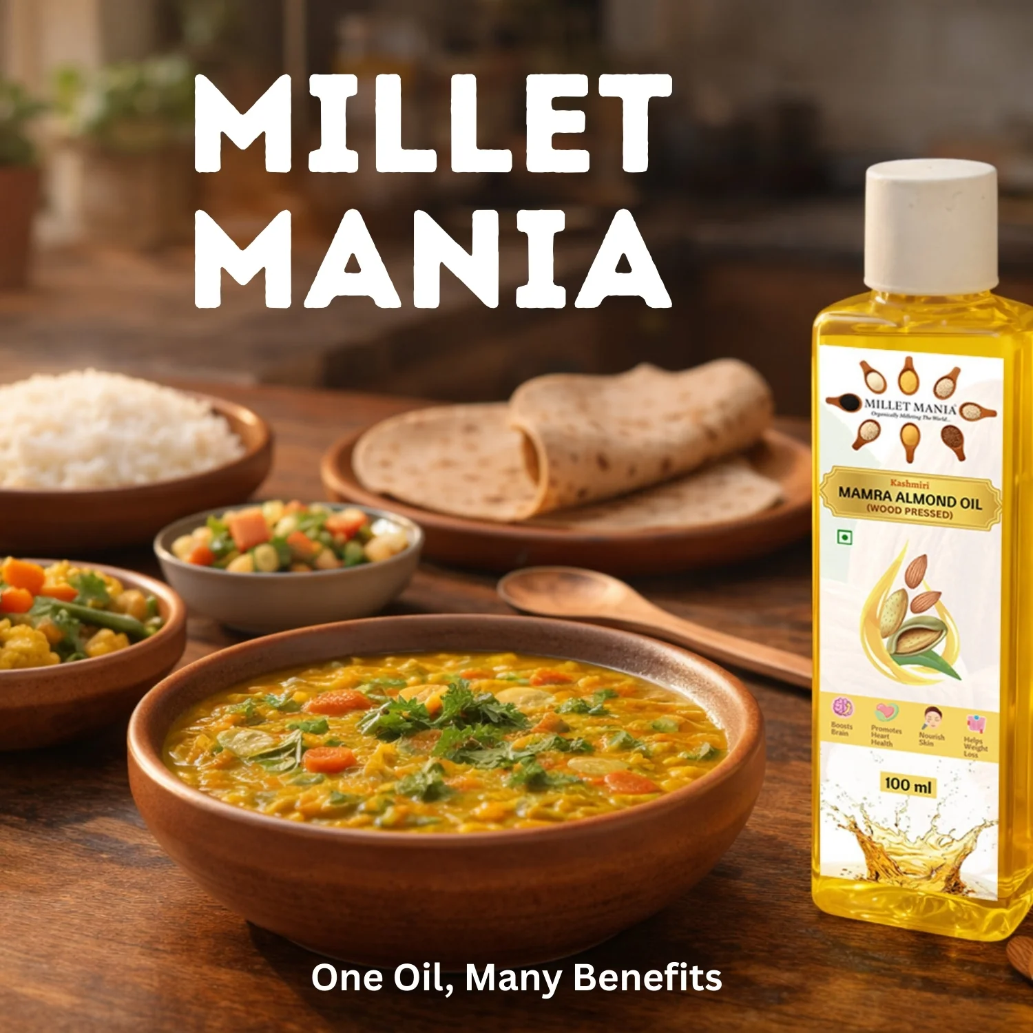 Kashmiri Mamra Almond Oil (100ml) - Image 6