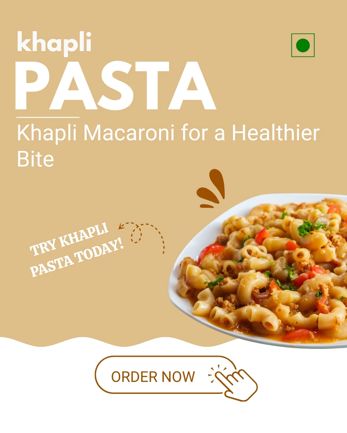 Khapli Wheat Macaroni Pasta (200g) - Image 3