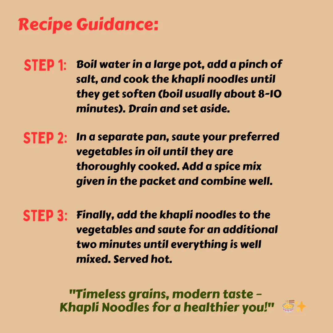 Khapli Wheat Noodles (210g) - Image 5