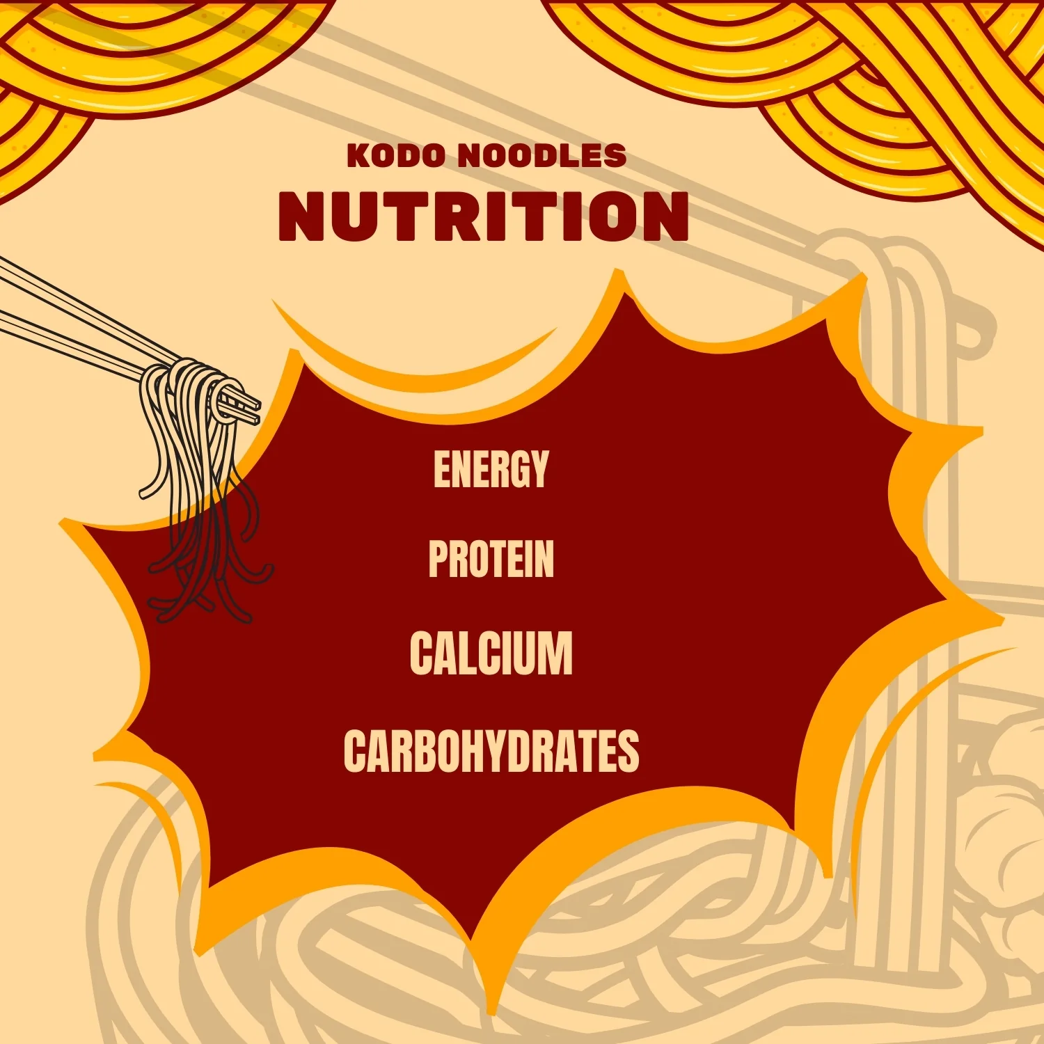 Kodo Millet Noodles (210g) - Image 5