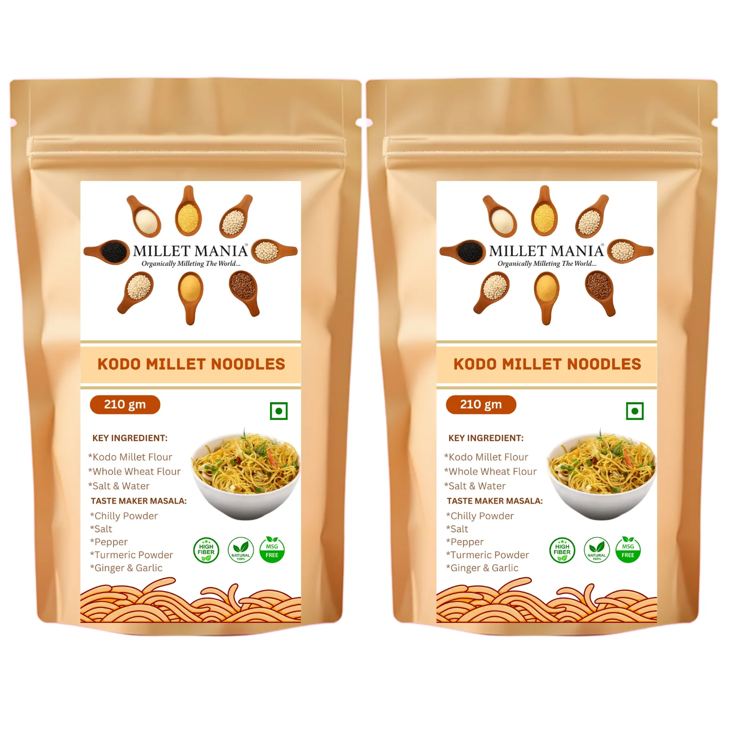 Kodo Millet Noodles (210g) - Image 8