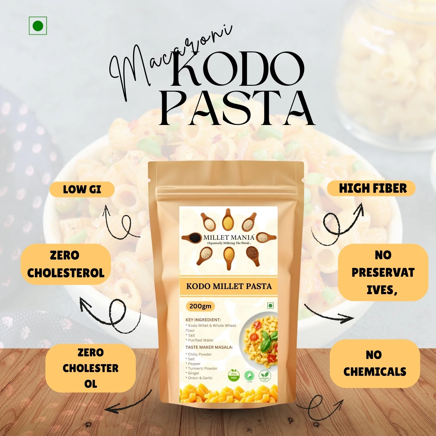 Kodo Pasta (200g) - Image 5