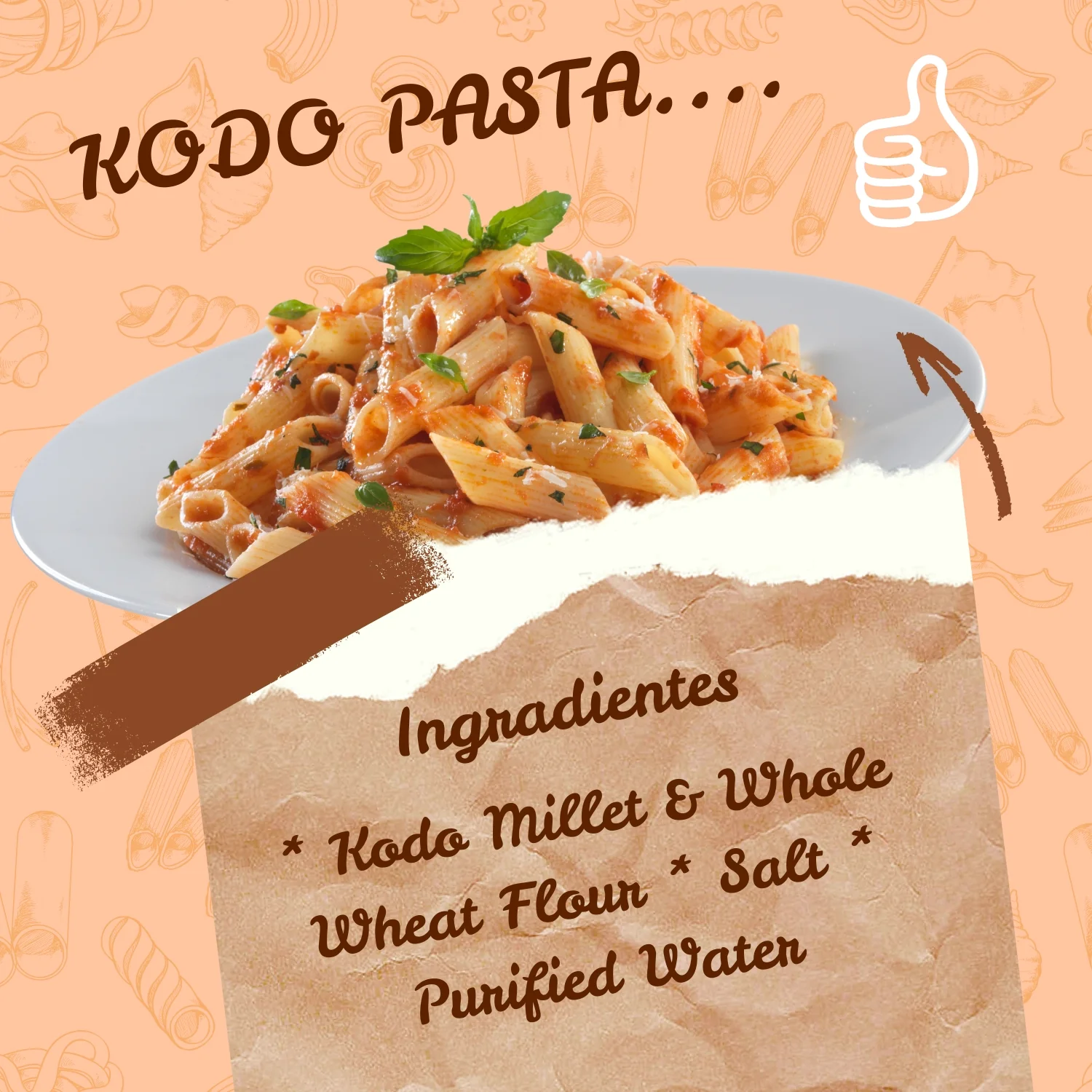 Kodo Penne Pasta (200g) - Image 5