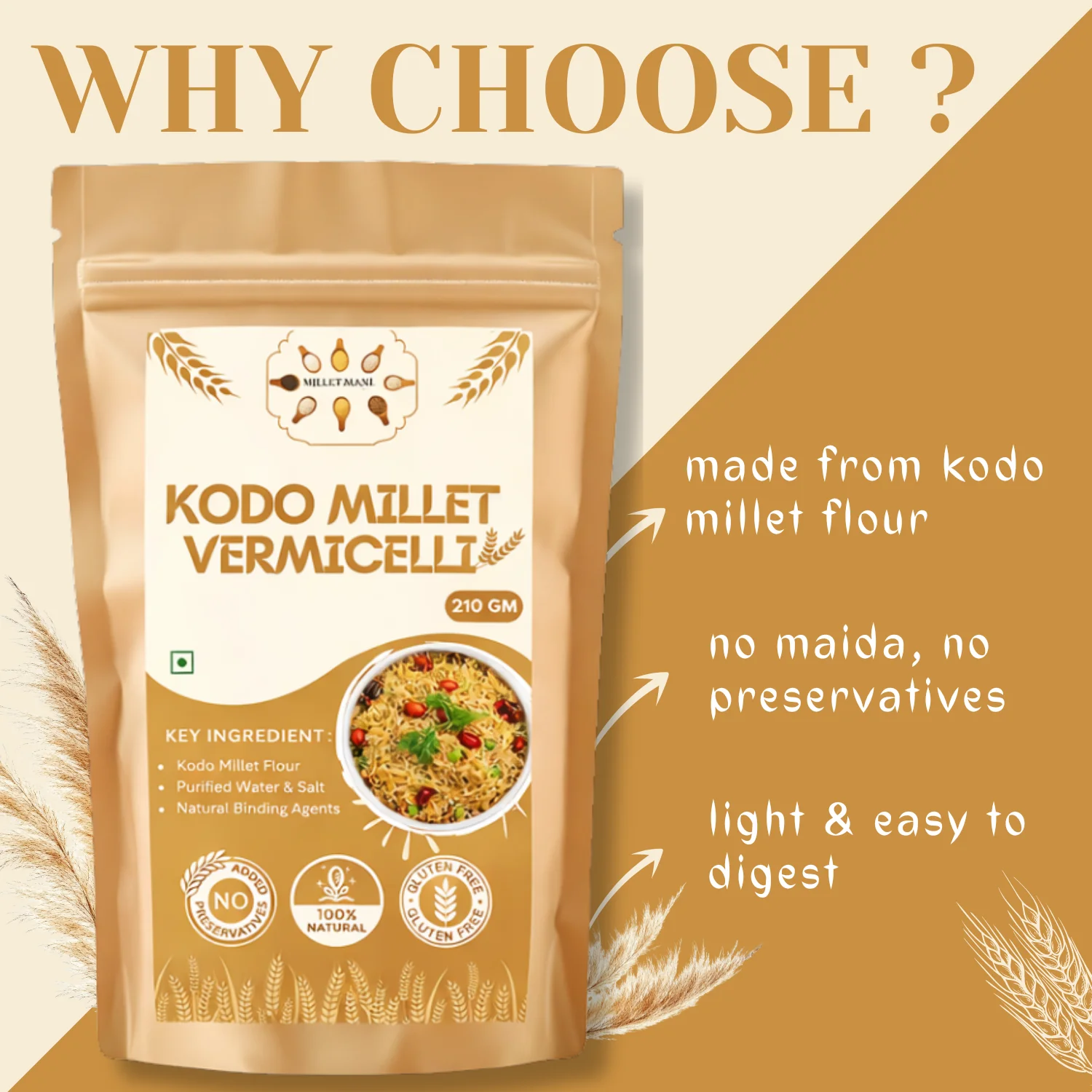 Kodo Vermicelli (210g) - Image 5