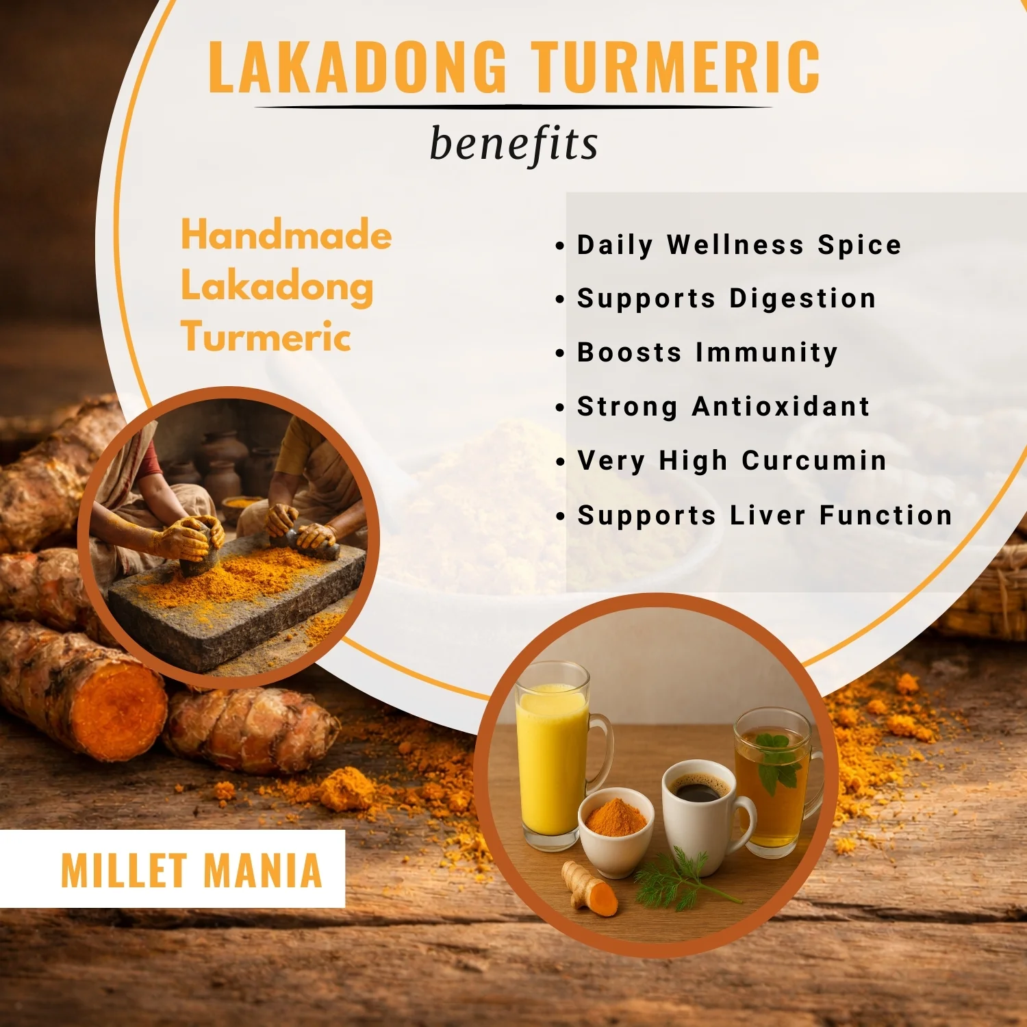 Haldi Lakadong (Turmeric) Powder - Image 4