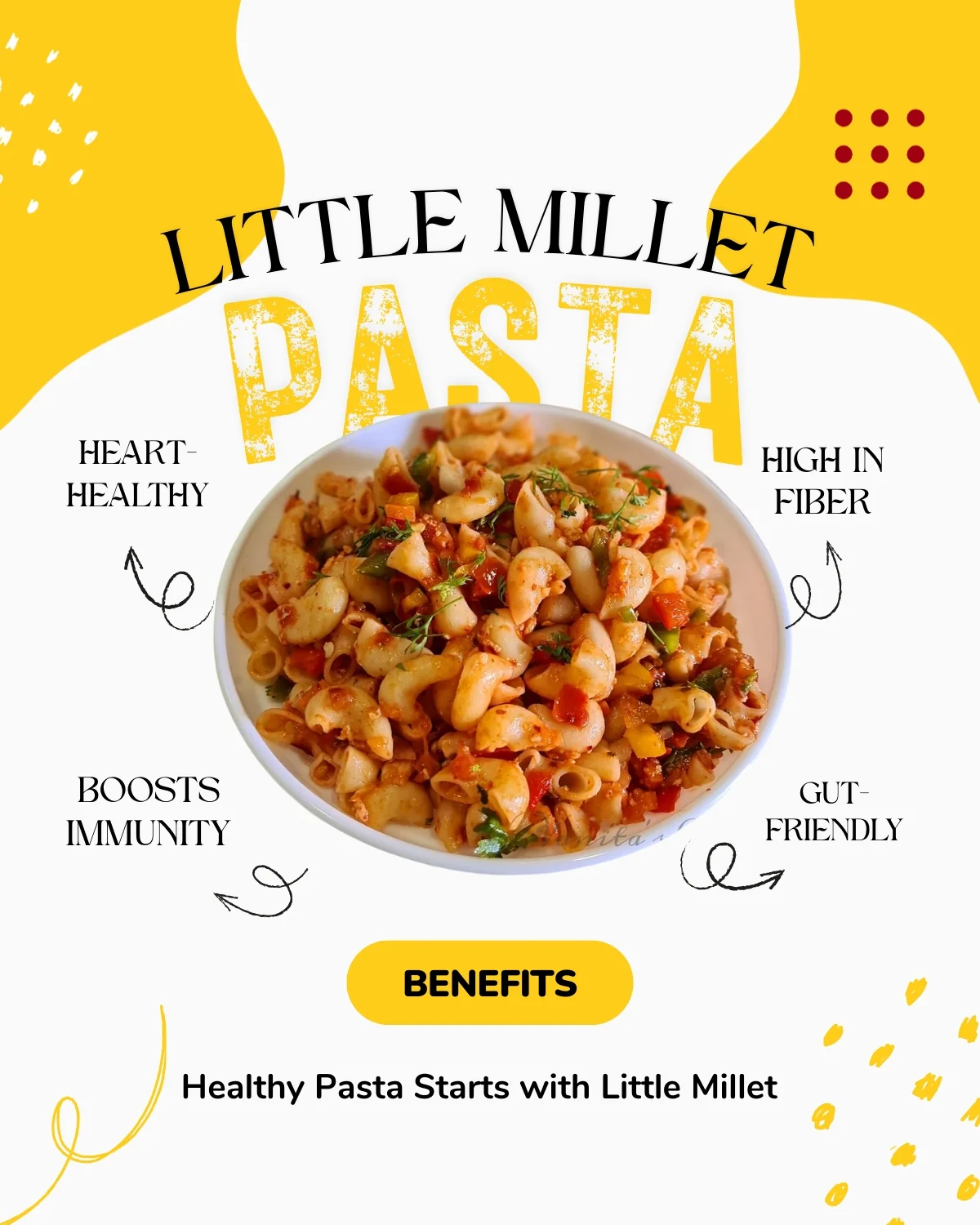 Little Millet Pasta (200g) - Image 4