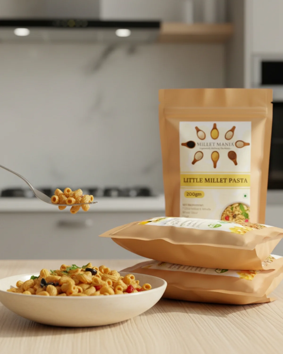 Little Millet Pasta (200g) - Image 6