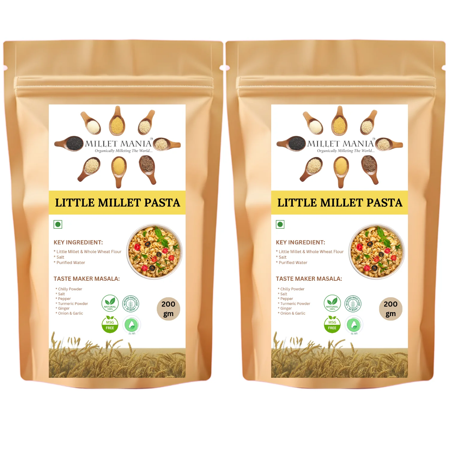 Little Millet Pasta (200g) - Image 8