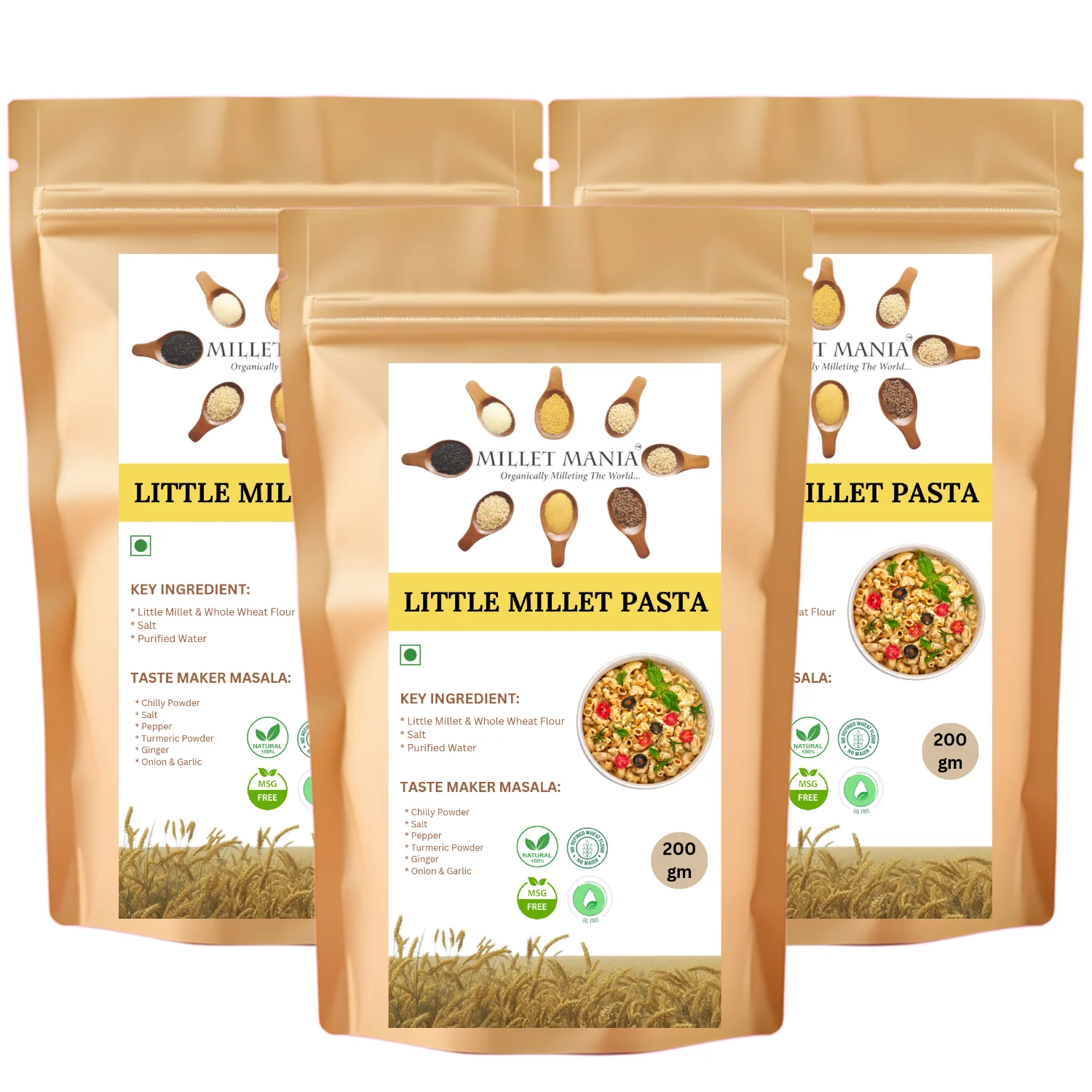 Little Millet Pasta (200g) - Image 9