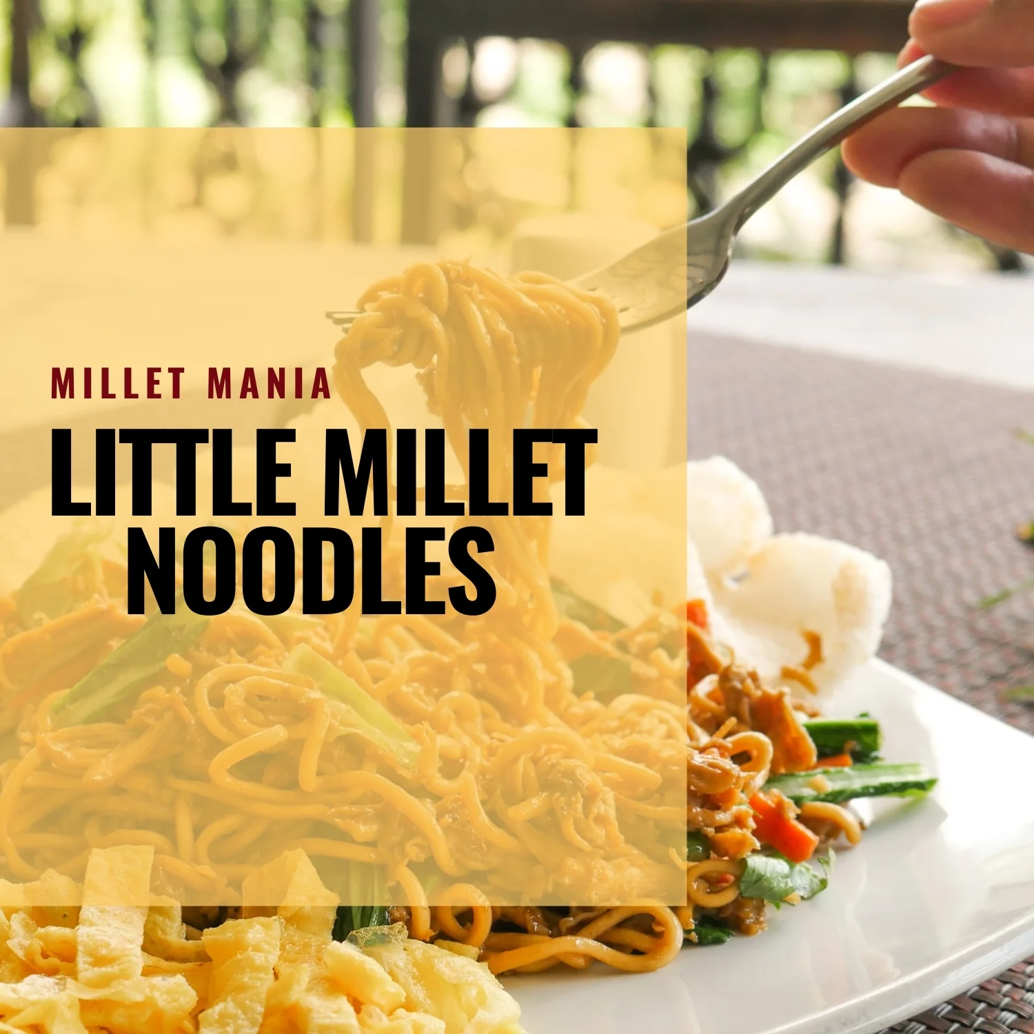 Little Millet Noodles (210g) - Image 3