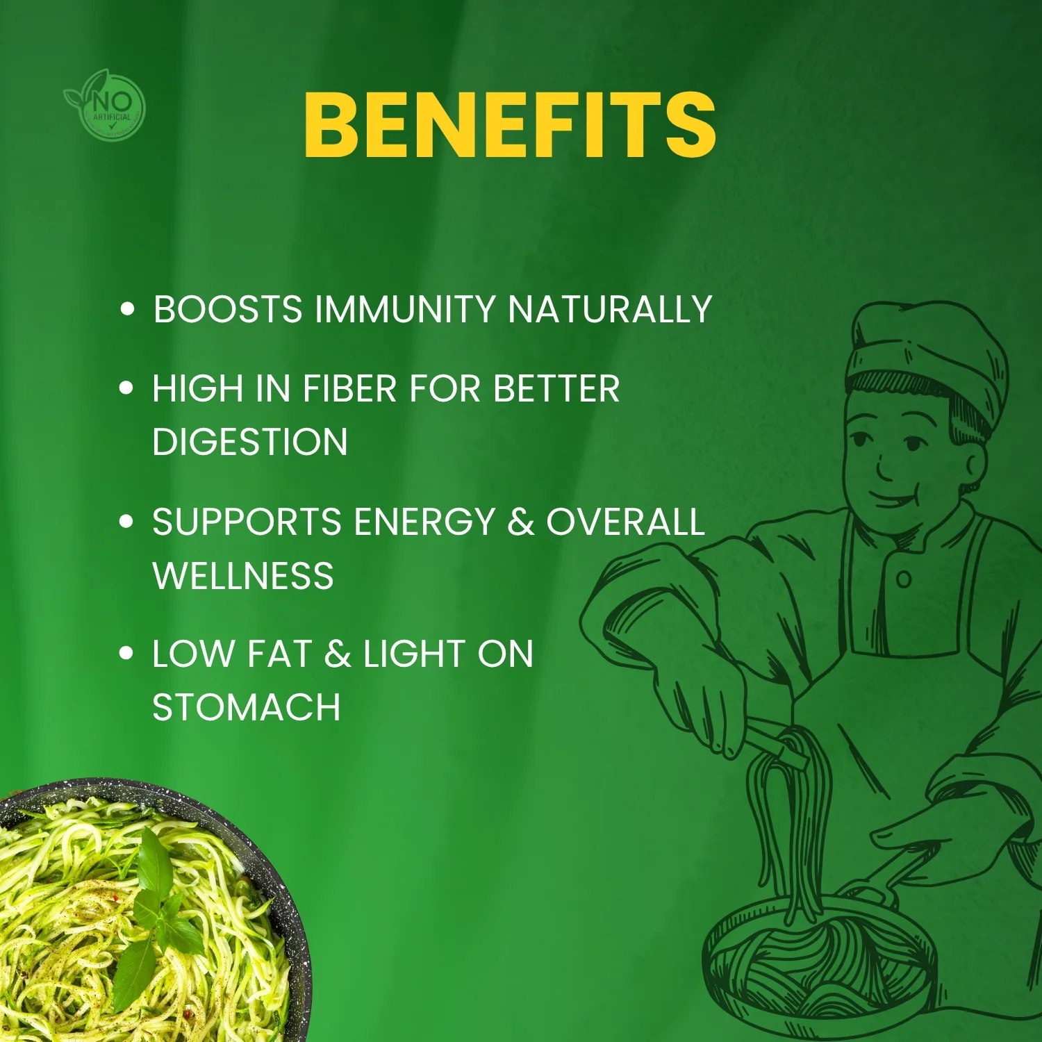Moringa Noodles (210g) - Image 5