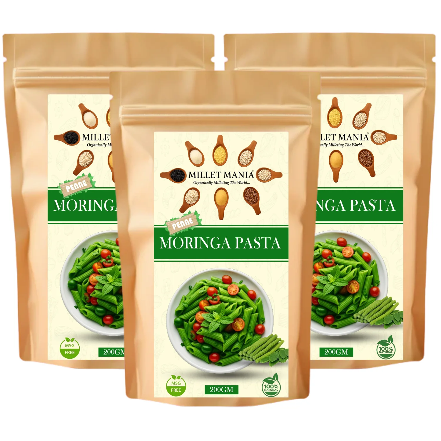 Moringa Penne Pasta (200g) - Image 8