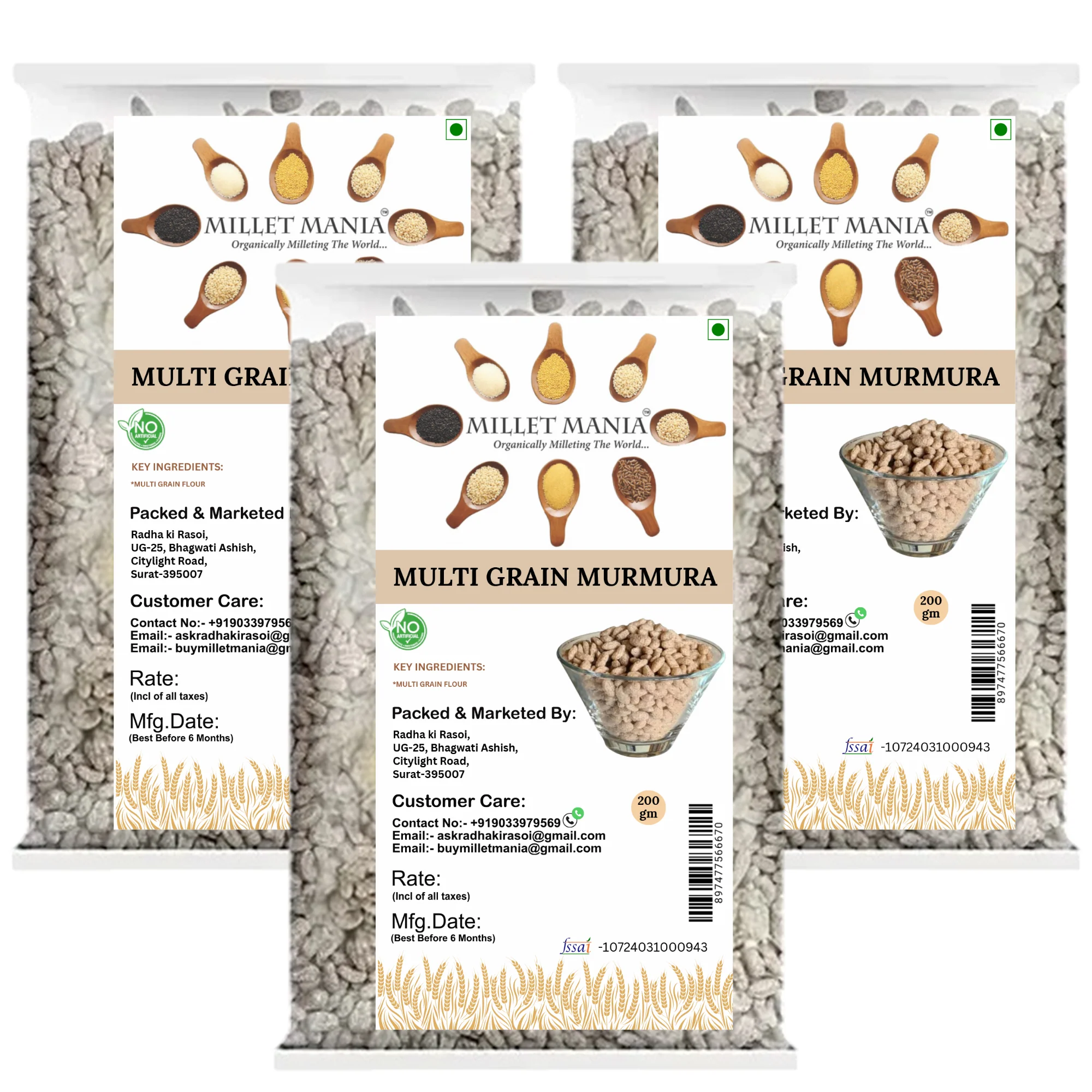 Multi grain Murmura (200g) - Image 8