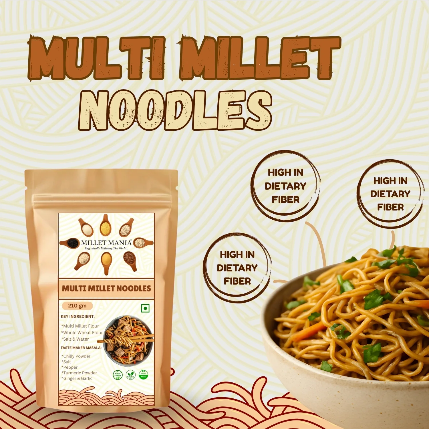 Multi Millet Noodles (210g) - Image 4