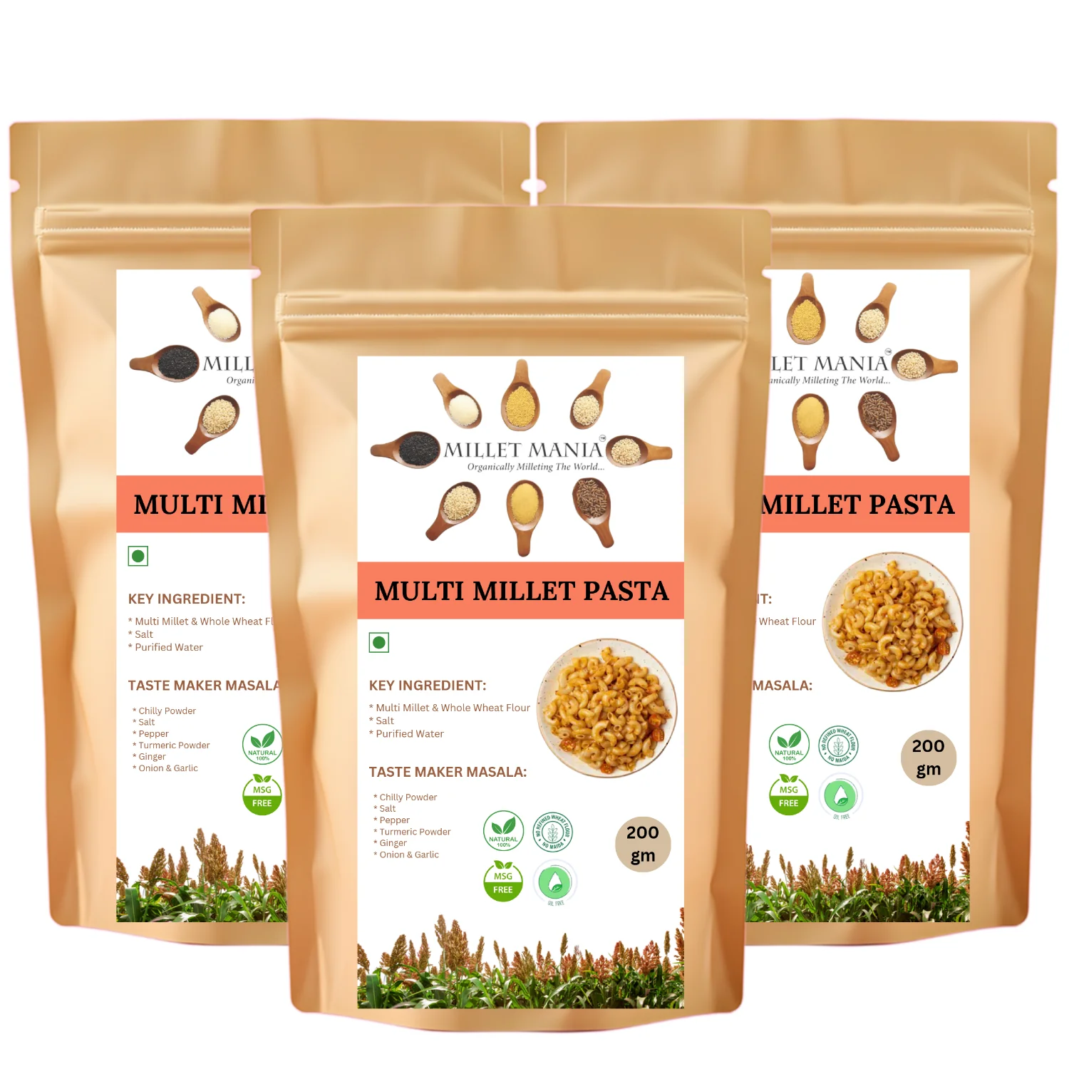 Multi Millet Pasta (200g) - Image 9