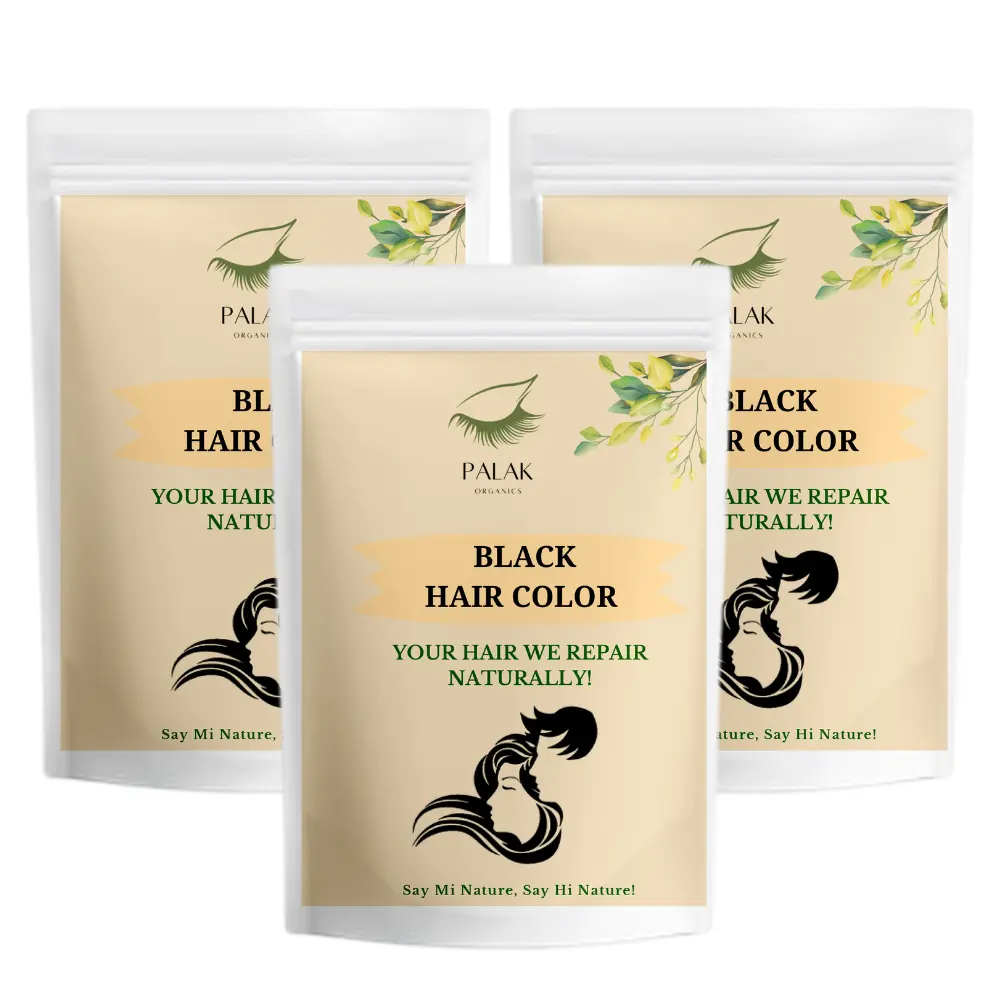 Natural Herbal Hair Color - Black - Image 6