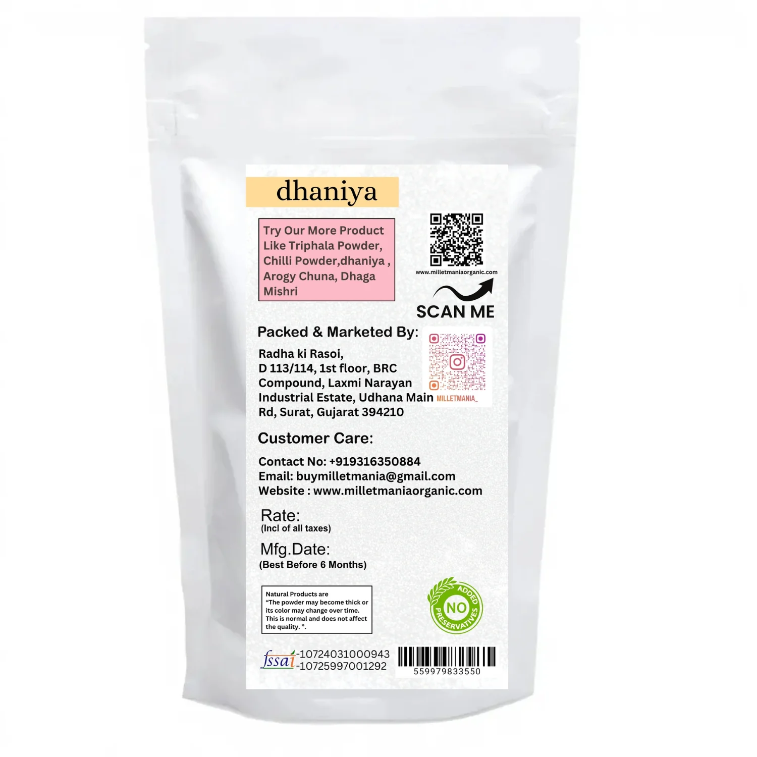 Organic Dhaniya - Image 2