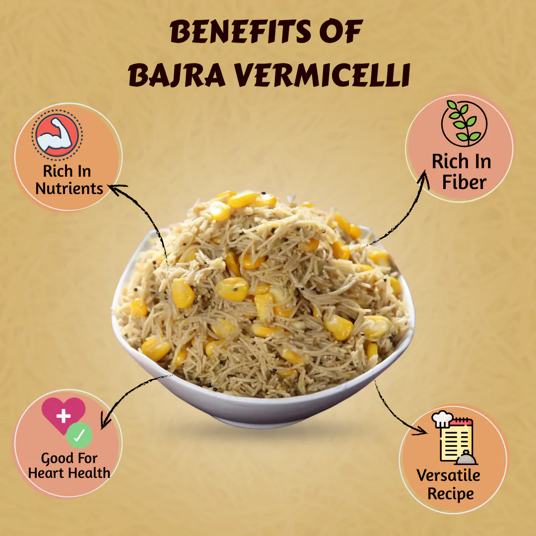 Pearl (Bajra) Vermicelli (210g) - Image 4