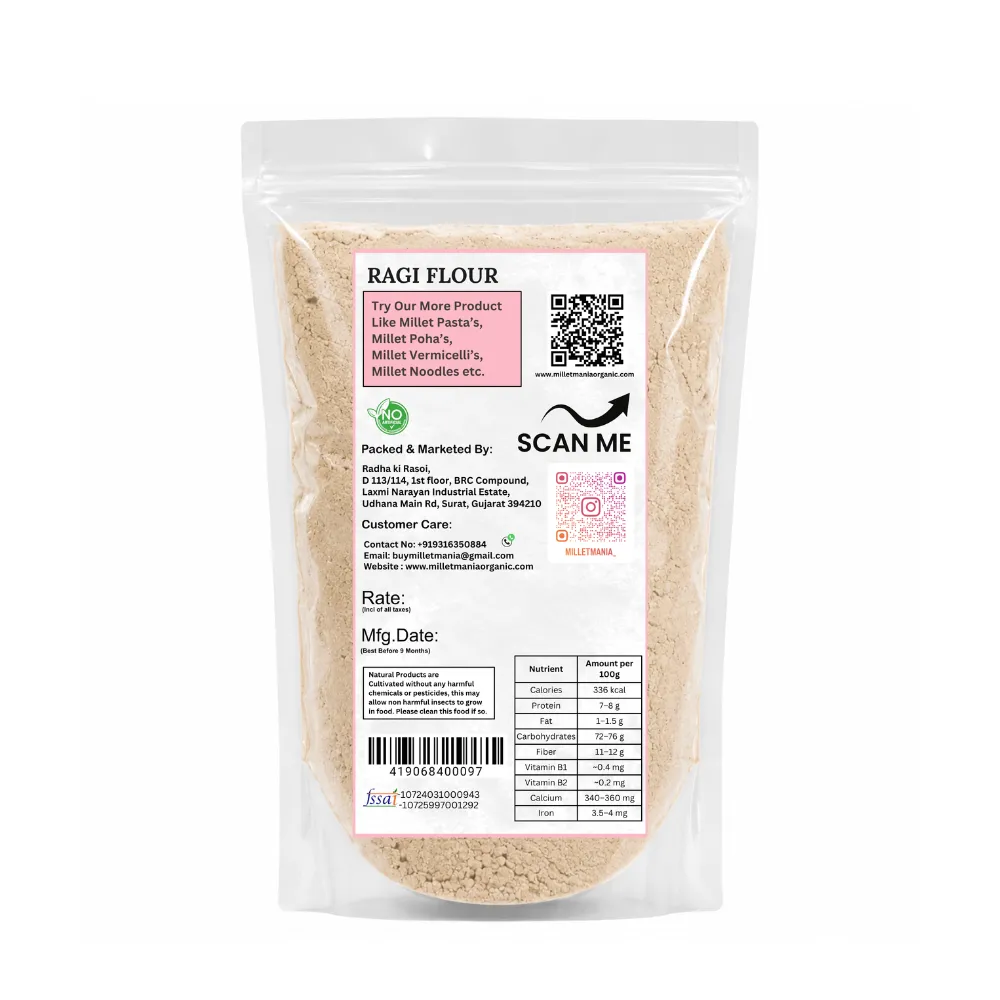 Ragi Flour (Finger Millet Flour) (500g) - Image 2
