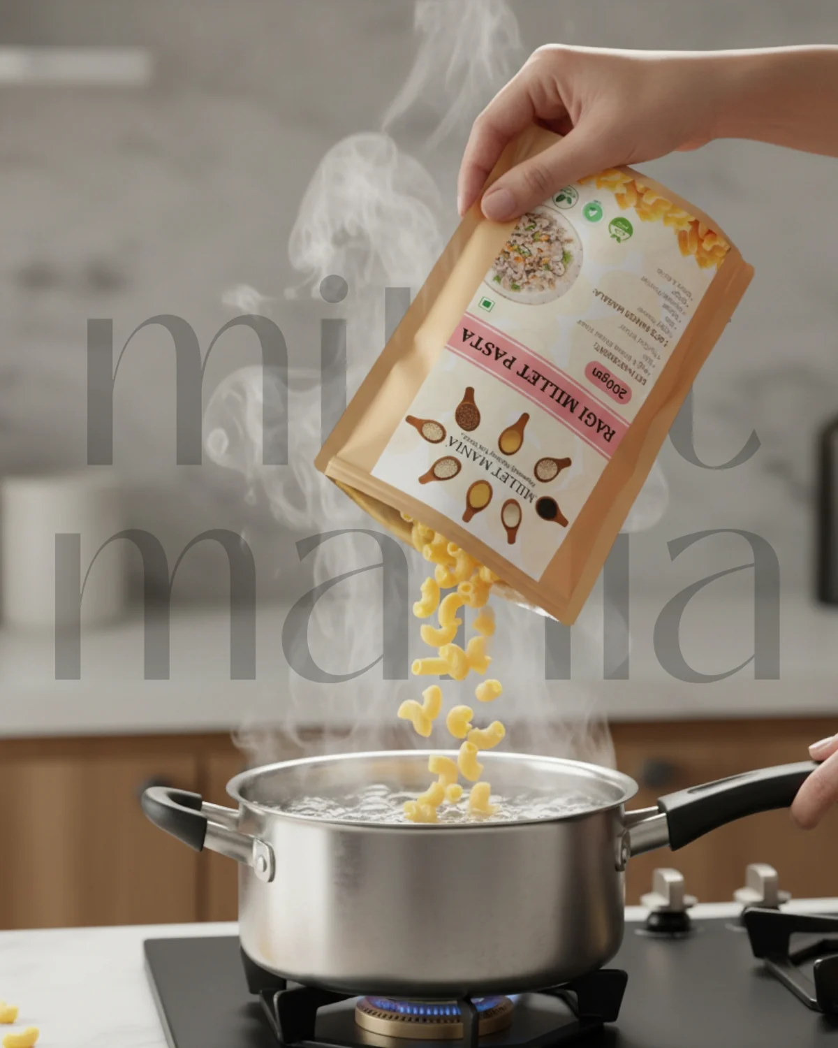 Ragi (Finger) Millet Pasta (200g) - Image 6