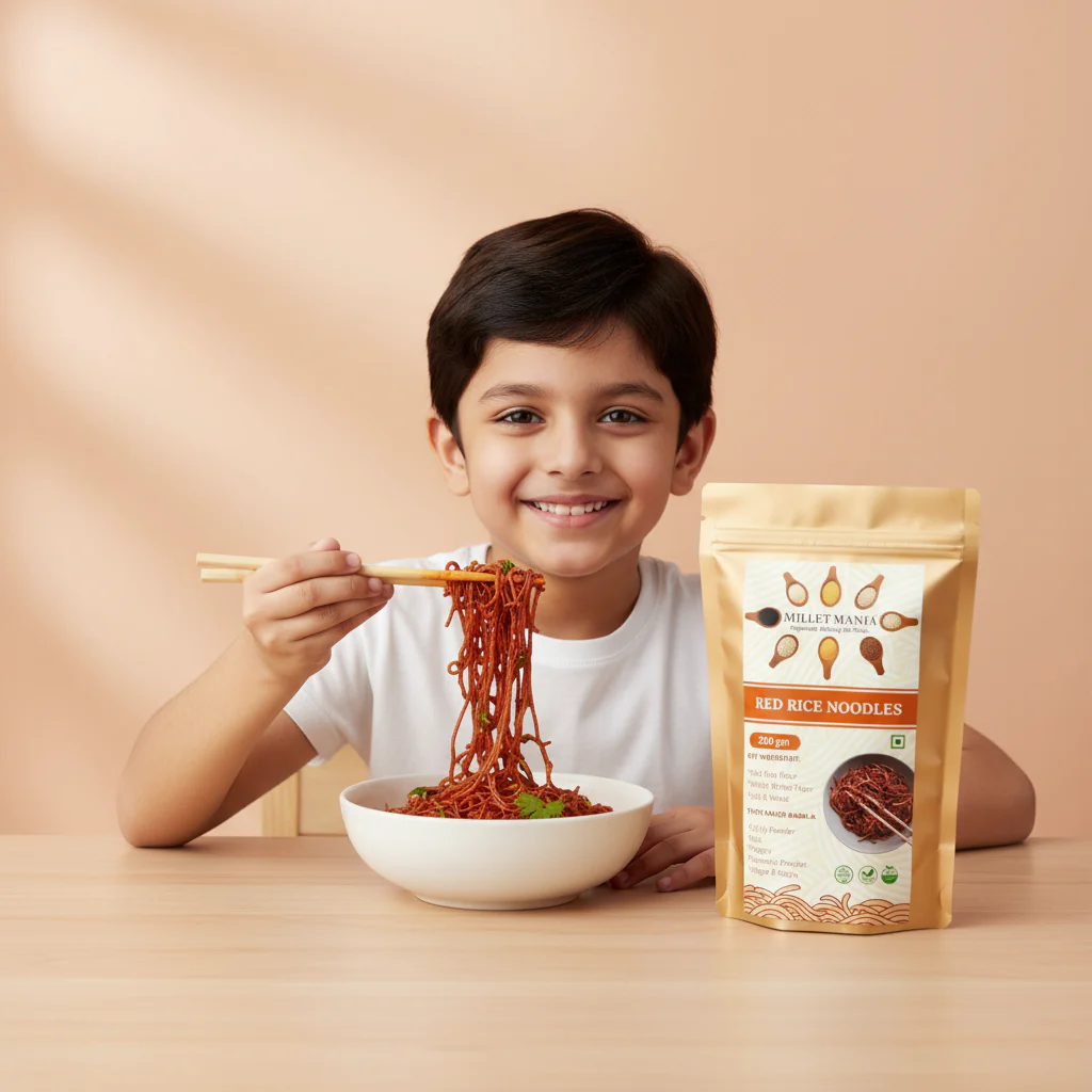 Red Rice Noodles (210g) - Image 6