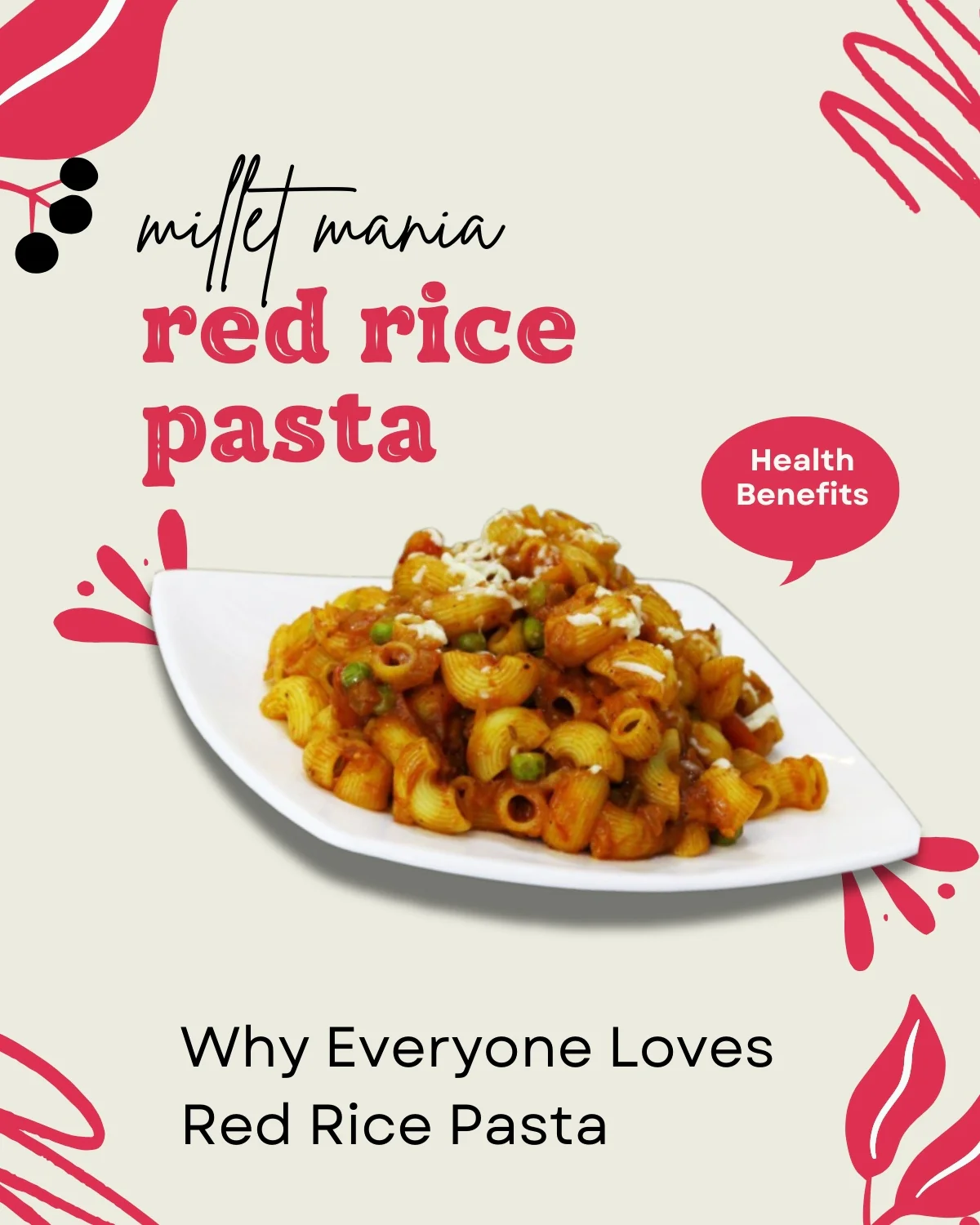 Red Rice Pasta (200g) - Image 3