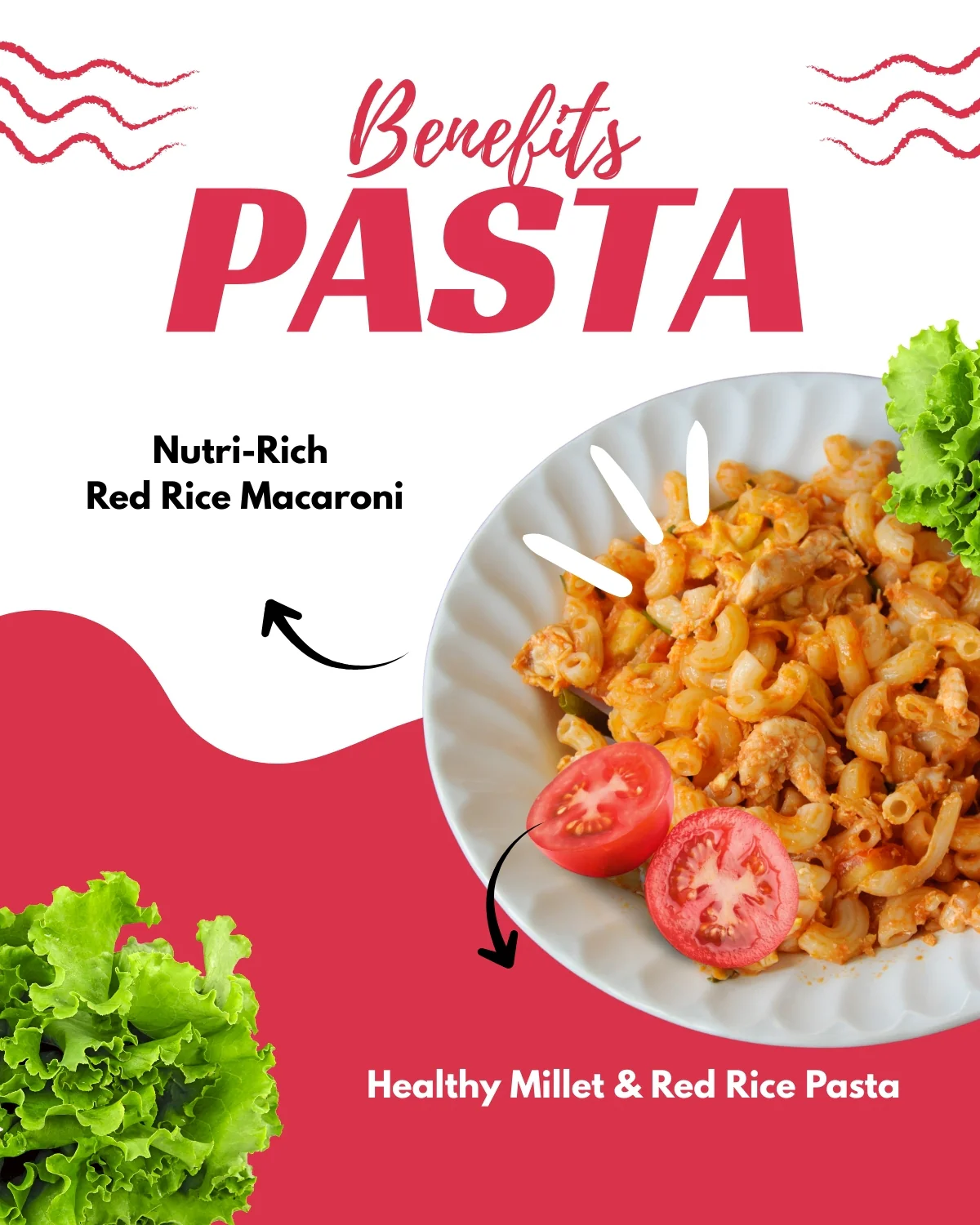 Red Rice Pasta (200g) - Image 5
