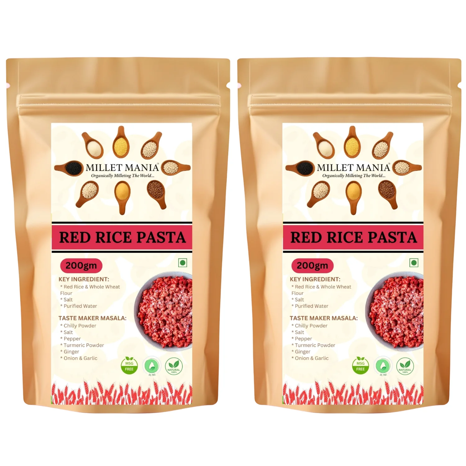 Red Rice Pasta (200g) - Image 8
