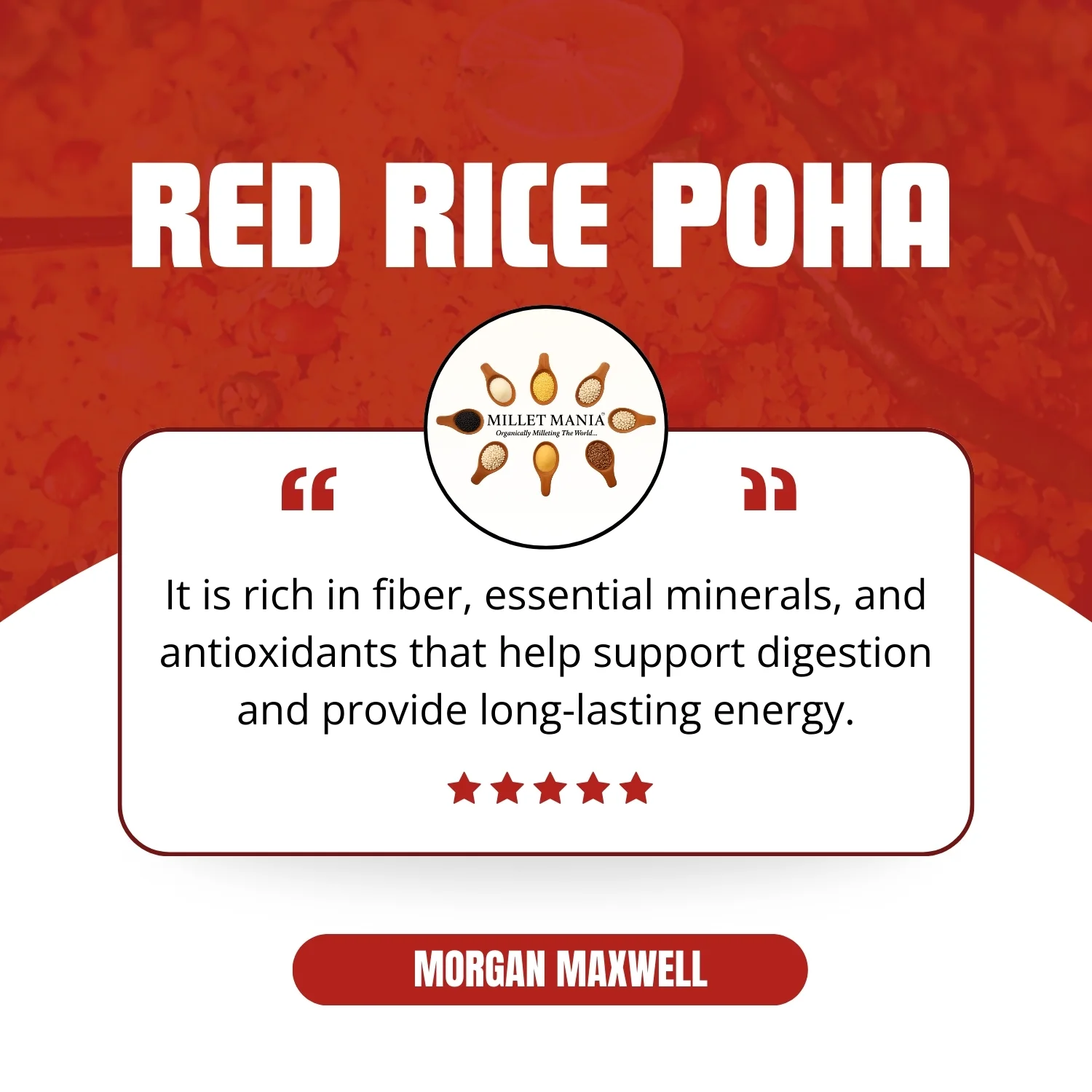 Red Rice Poha (250g) - Image 4