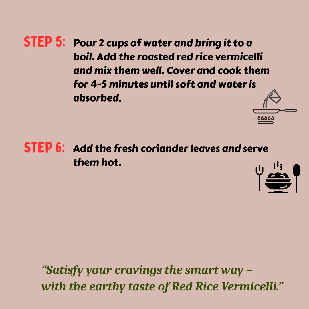 Red Rice Vermicelli (210g) - Image 7