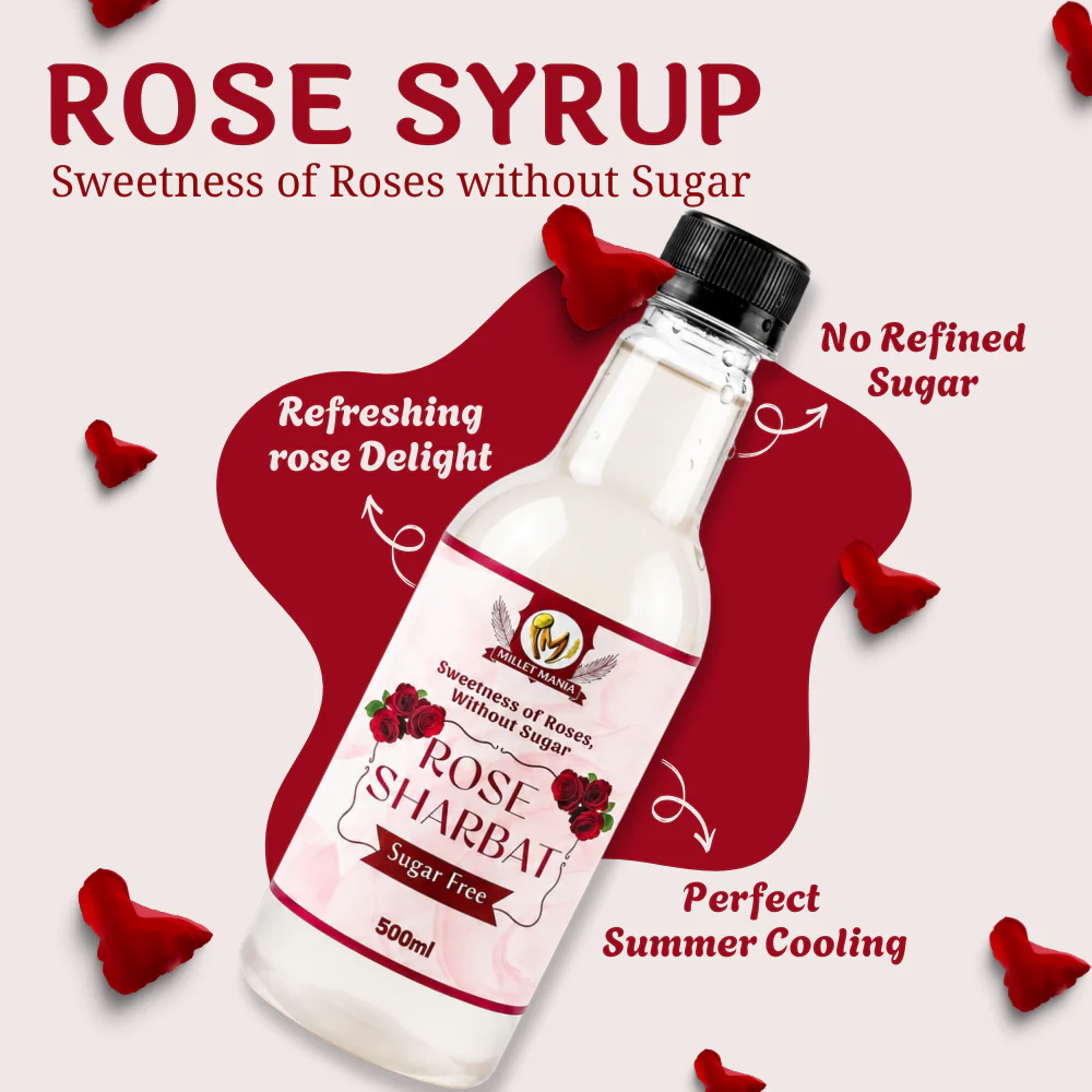 Rose Syrup (Sharbat) 500Ml - Image 4