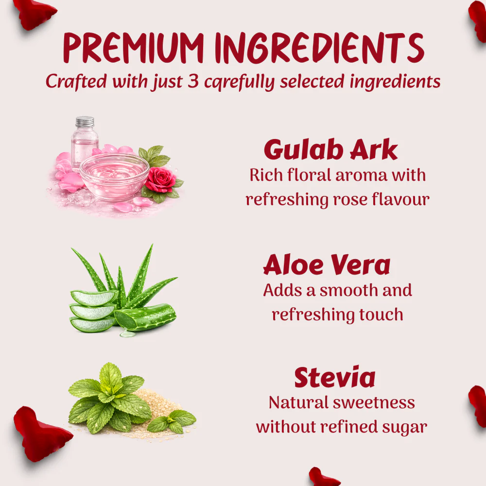 Rose Syrup (Sharbat) 500Ml - Image 5
