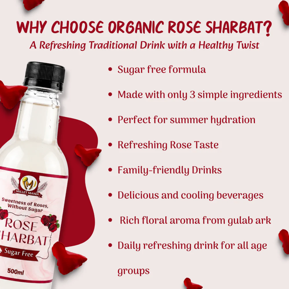 Rose Syrup (Sharbat) 500Ml - Image 7