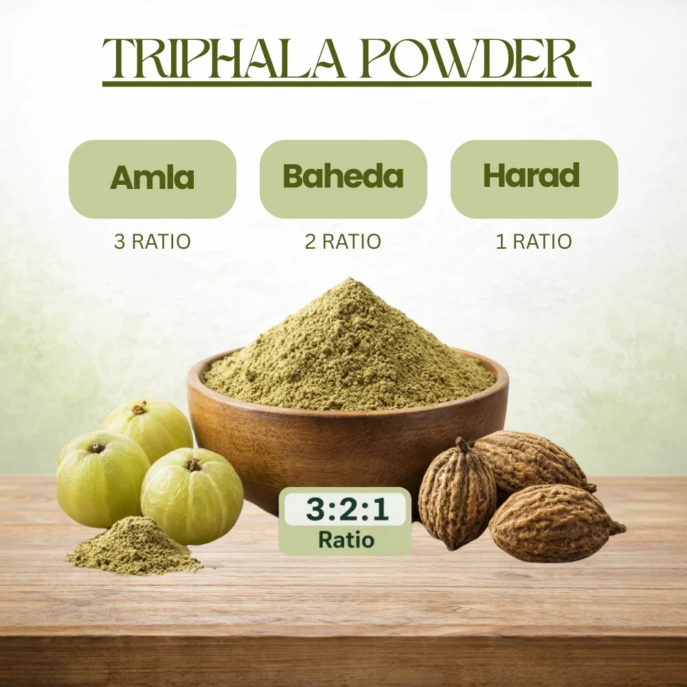 Triphala Powder - 3:2:1 Ratio (150g) - Image 3