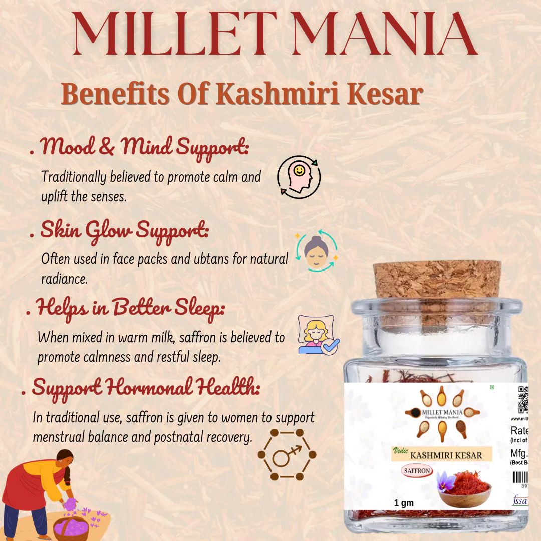 Kashmiri Kesar (1gm) - Image 3